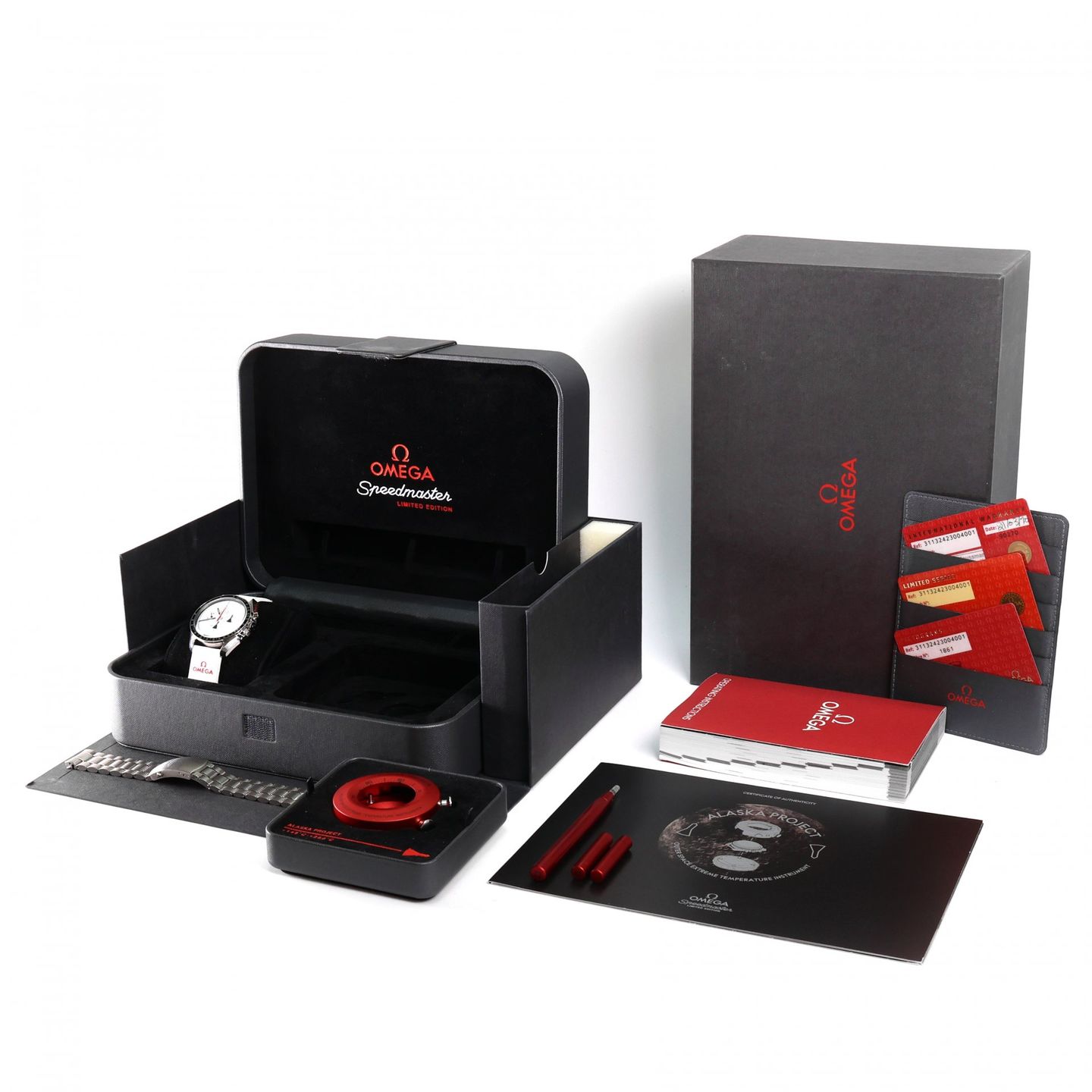 Omega Speedmaster Professional Moonwatch 311.32.42.30.04.001 (2010) - White dial 42 mm Steel case (3/3)