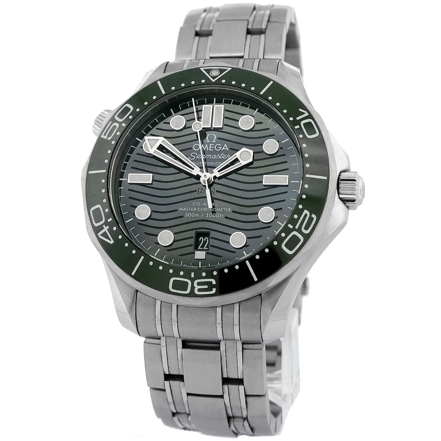 Omega Seamaster Diver 300 M 210.30.42.20.10.001 (2024) - Groen wijzerplaat 42mm Staal (1/5)