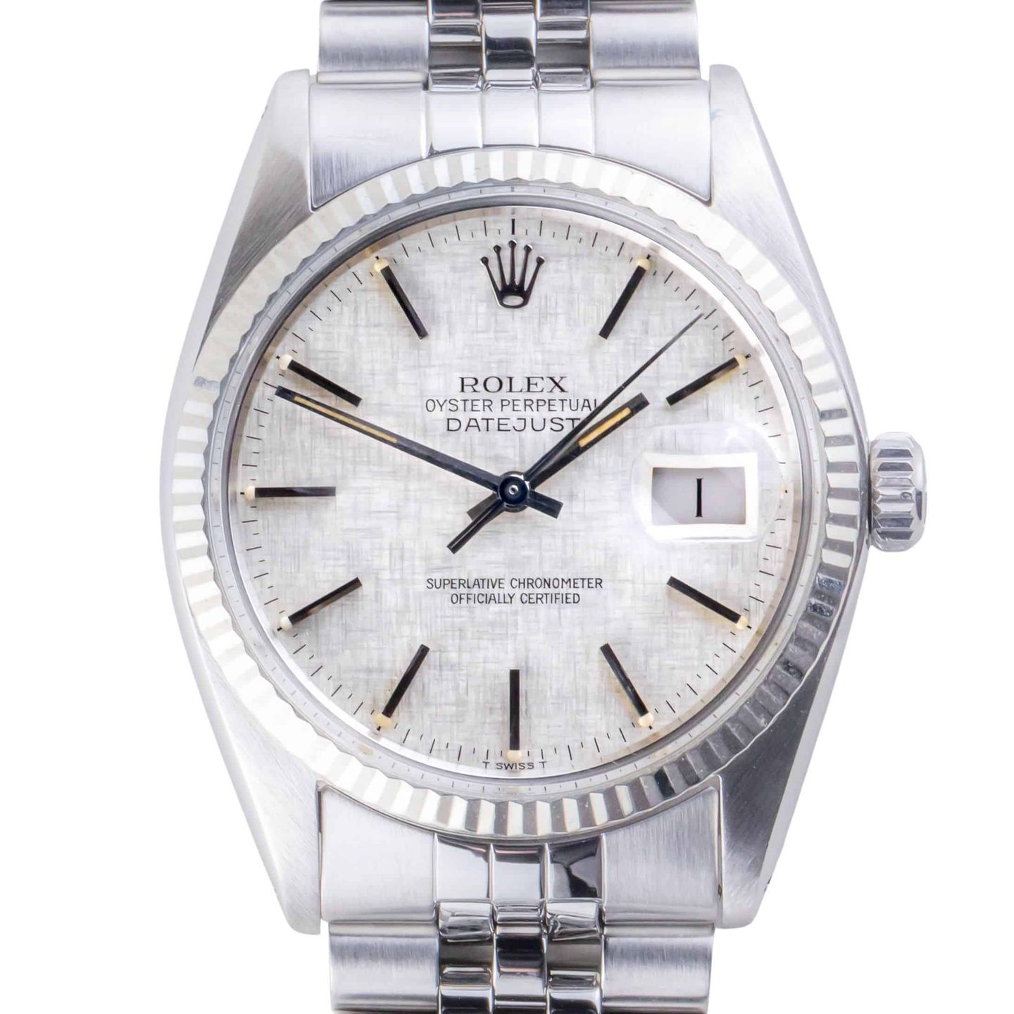 Rolex Datejust 36 16014 (1979) - Silver dial 36 mm Steel case (3/8)