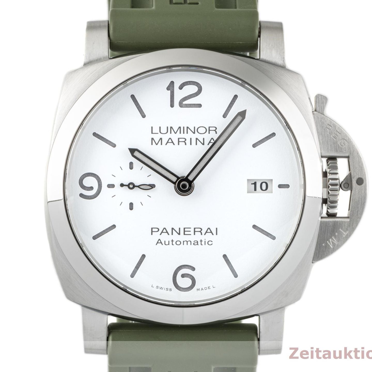 Panerai Luminor Marina PAM01314 (Unknown (random serial)) - White dial 44 mm Steel case (8/8)
