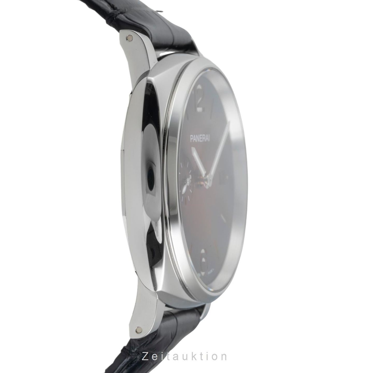 Panerai Luminor Due PAM01424 (Unknown (random serial)) - Red dial 42 mm Steel case (6/8)