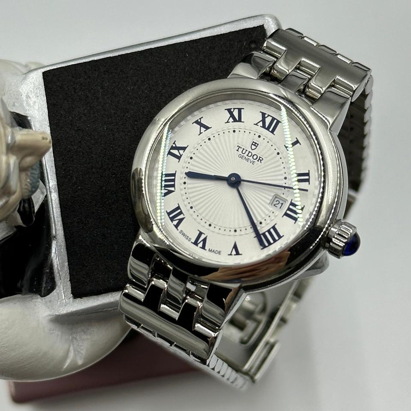 Tudor Clair de Rose 35500 (2025) - 30mm Staal (10/10)