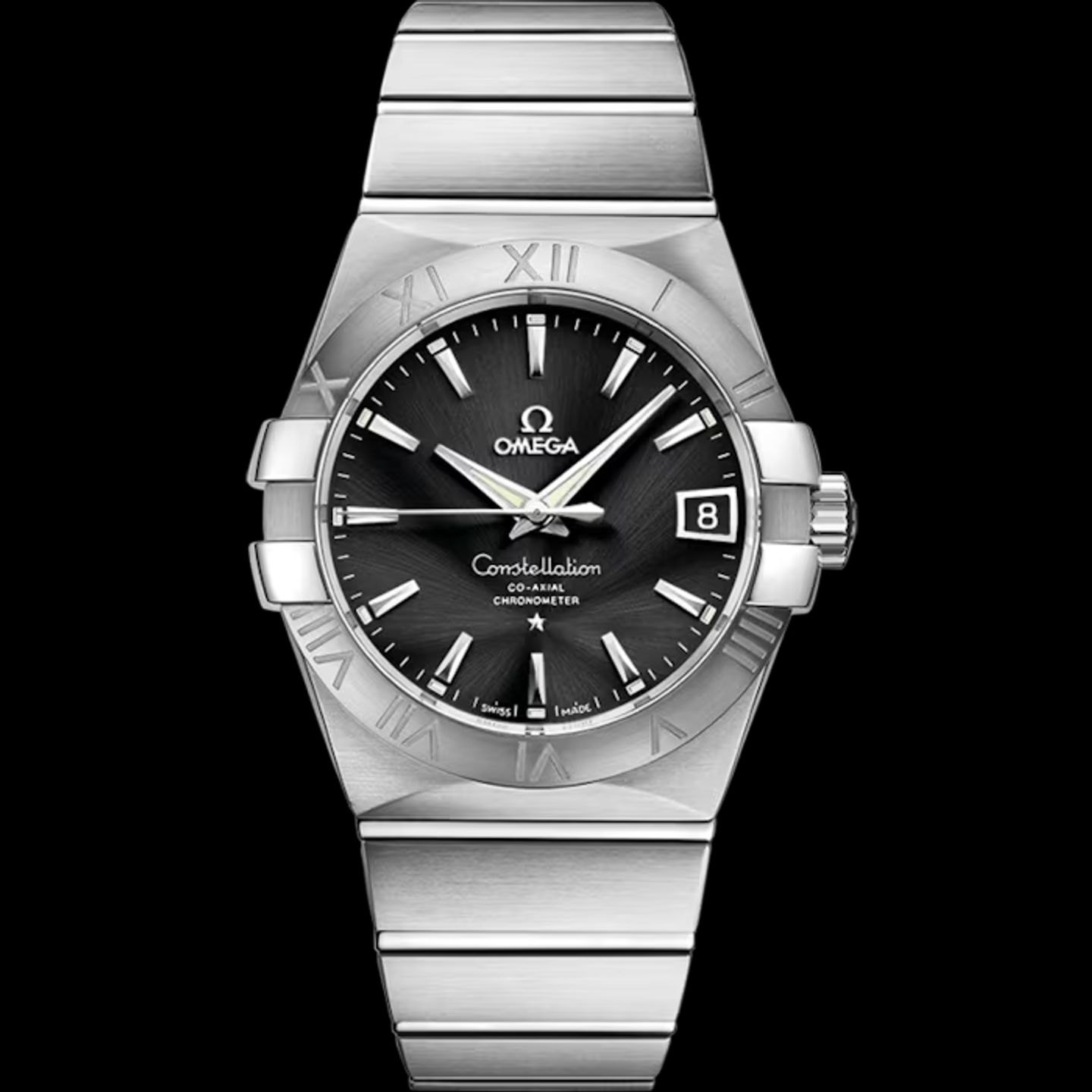 Omega Constellation Quartz 131.10.28.60.11.001 (2024) - Red dial 28 mm Steel case (1/1)