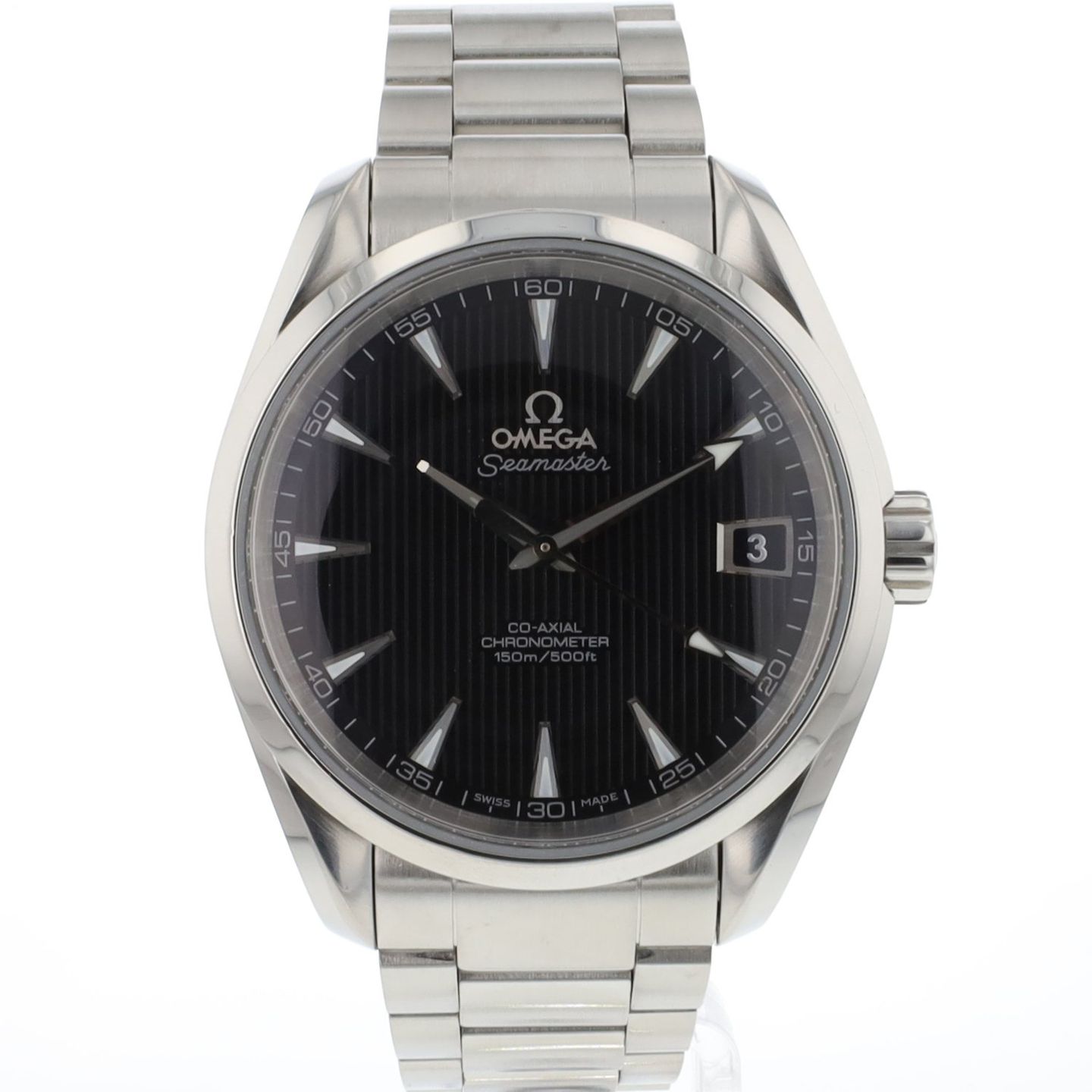 Omega Seamaster Aqua Terra 231.10.39.21.01.001 (2016) - Black dial 39 mm Steel case (1/6)