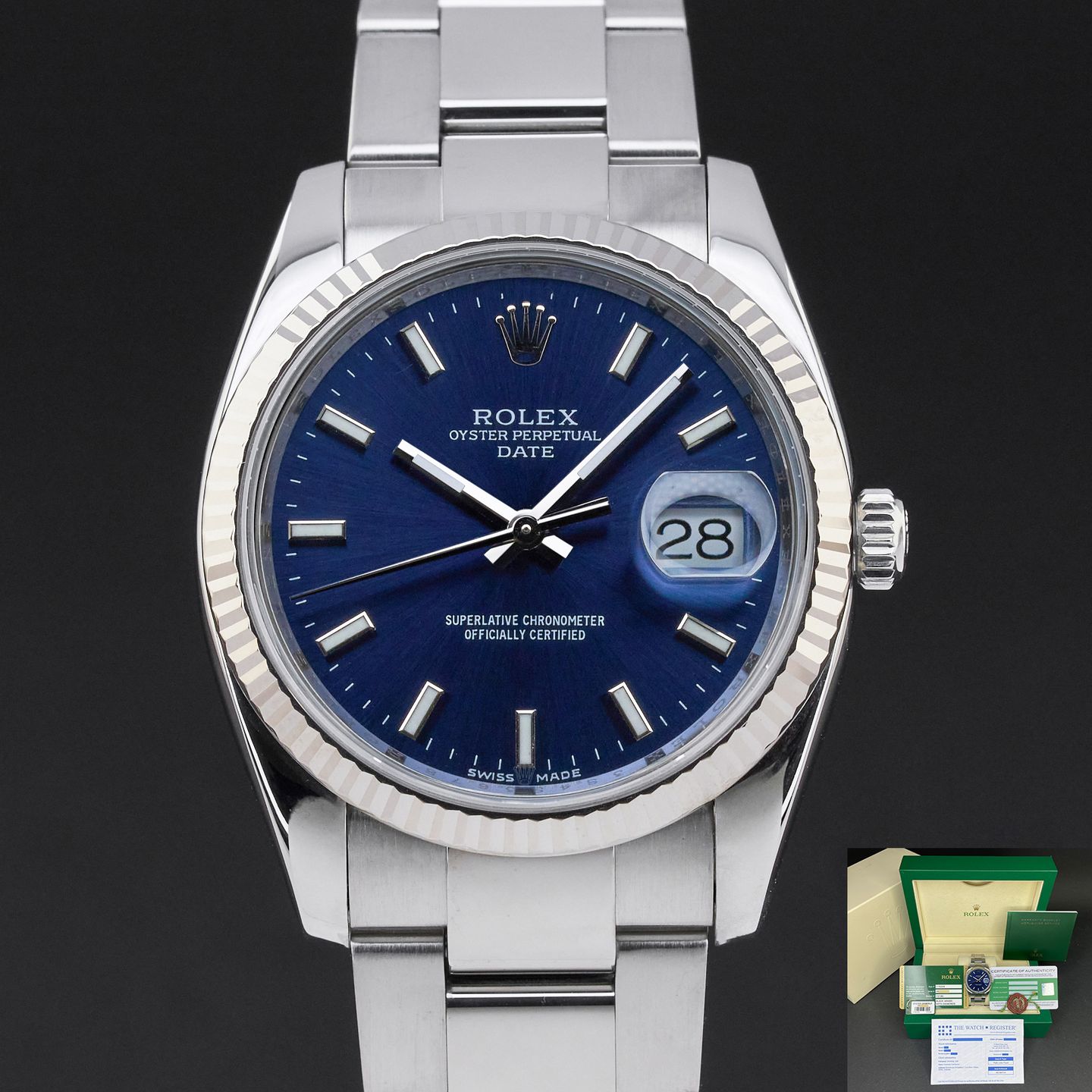 Rolex Oyster Perpetual Date 115234 - (1/8)