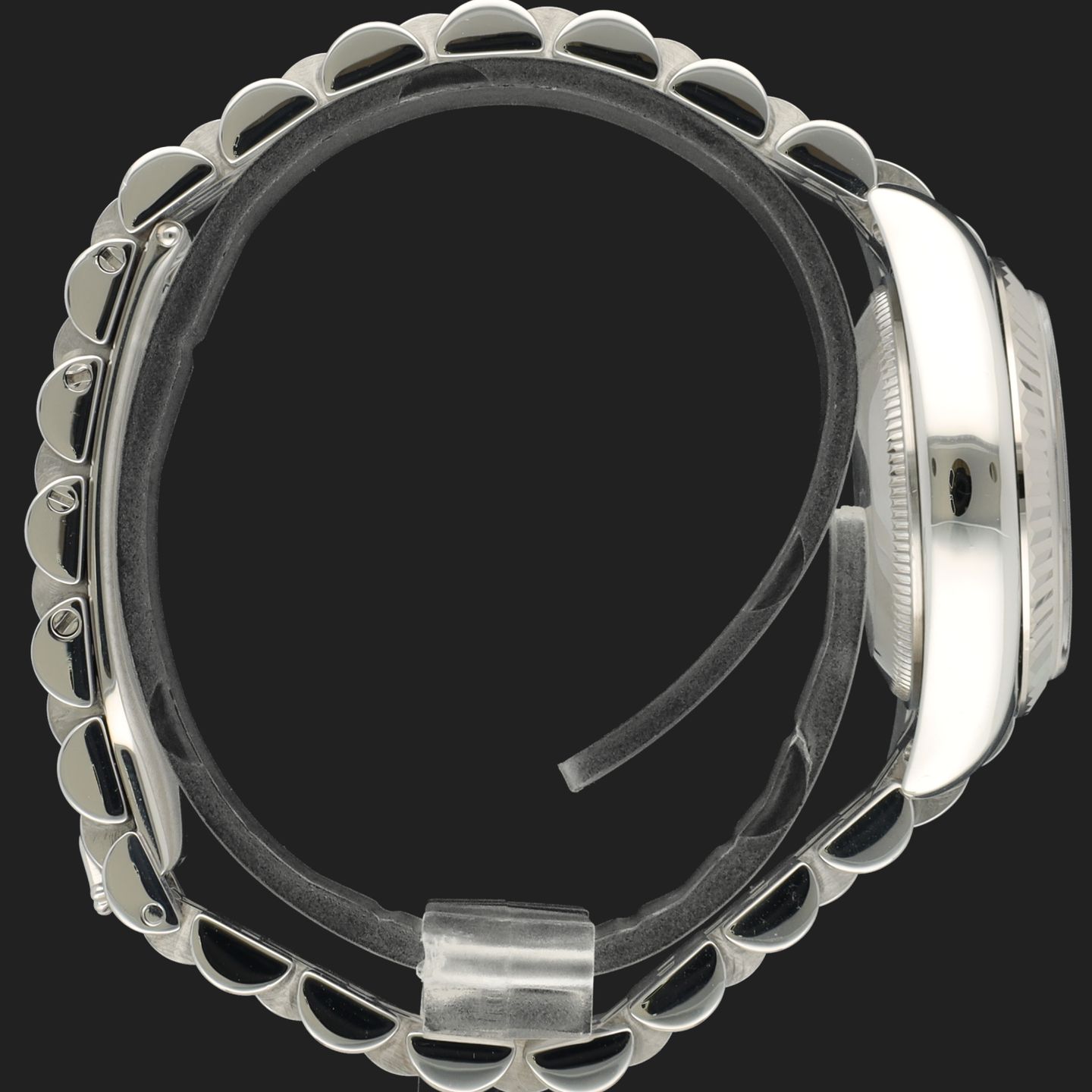 Rolex Lady-Datejust 179174 (2011) - Pearl dial 26 mm Steel case (5/8)