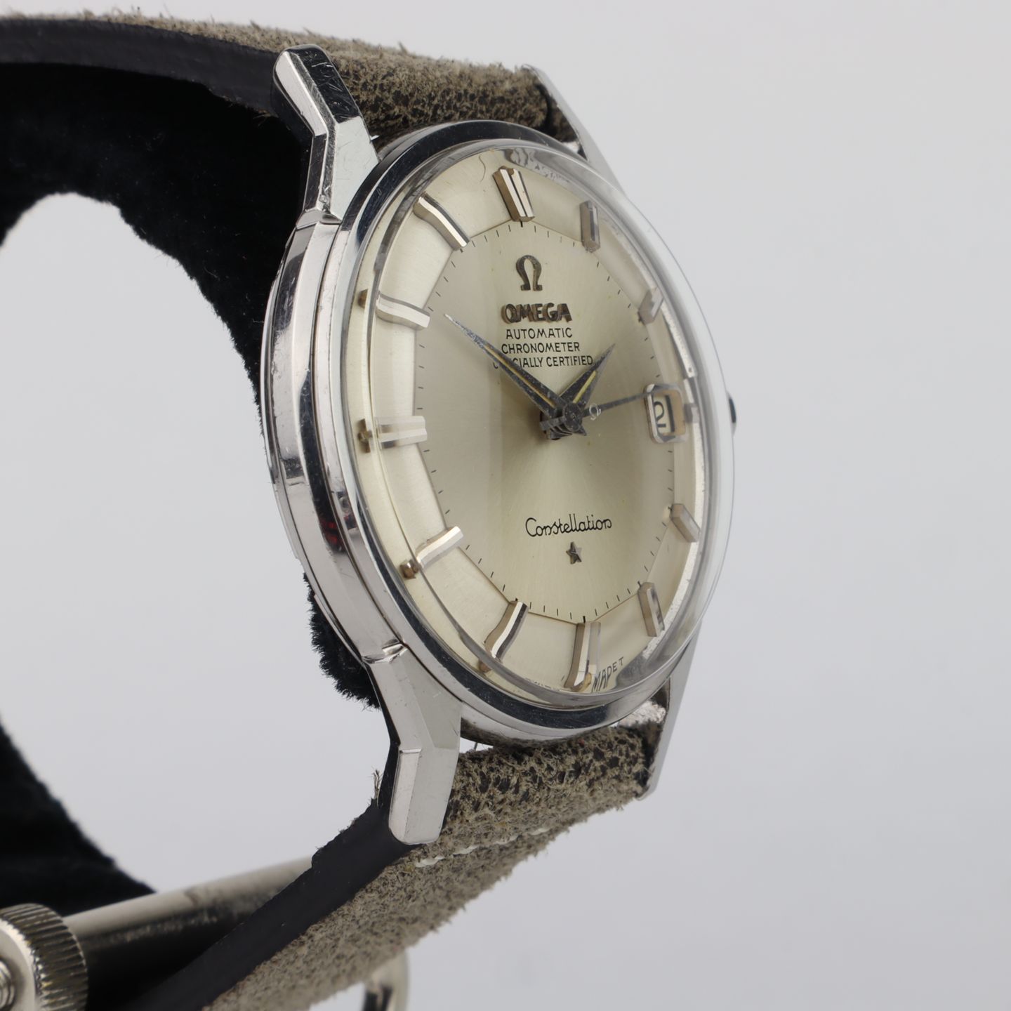 Omega Constellation 2517.50.00 (2010) - Zwart wijzerplaat 39mm Staal (7/8)