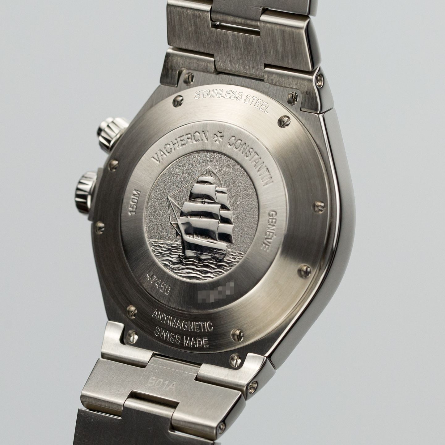 Vacheron Constantin Overseas Dual Time 47450/B01A-9226 (2021) - Silver dial 42 mm Steel case (2/8)