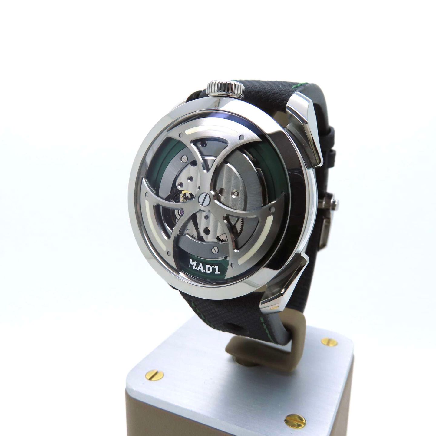 Mb&f M.A.D. Editions MAD 1 (2023) - Black dial Unknown Steel case (1/8)