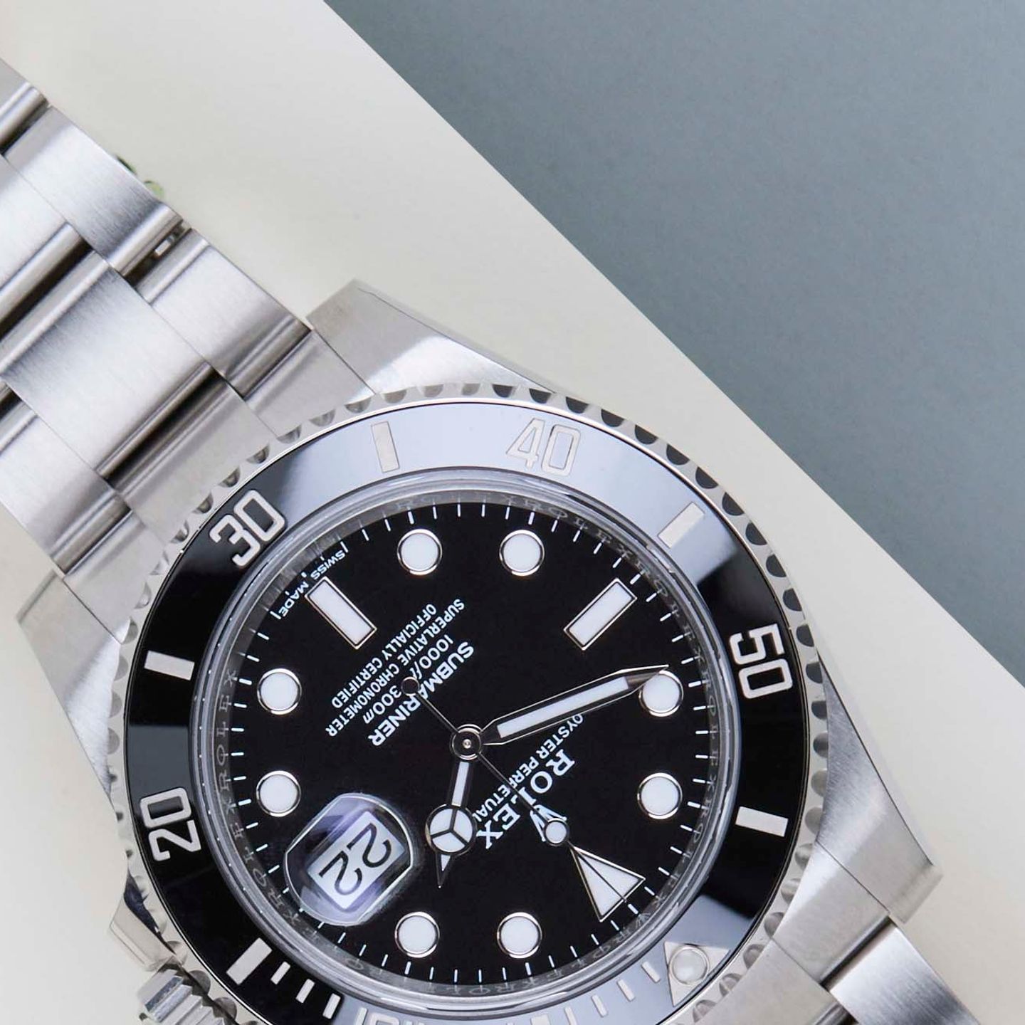 Rolex Submariner Date 116610LN (2018) - Zwart wijzerplaat 40mm Staal (4/8)