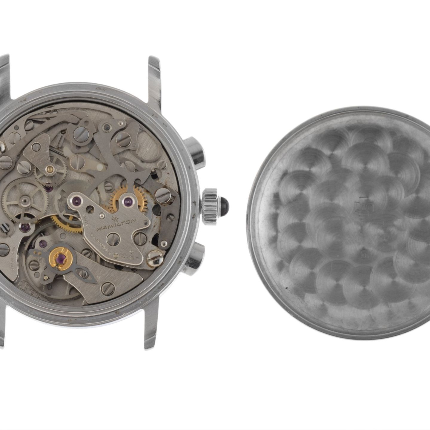 Hamilton Unknown 1239 (1988) - Wit wijzerplaat 32mm Staal (8/8)