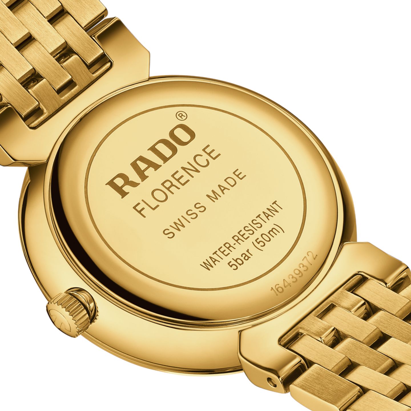 Rado Florence R48915903 (2026) - Gold dial 30 mm Steel case (8/8)