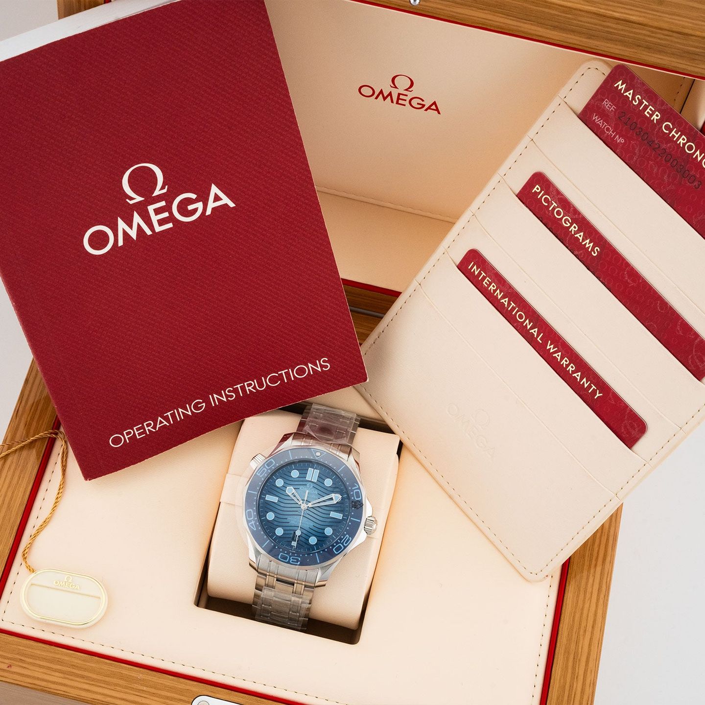 Omega Seamaster Diver 300 M 210.30.42.20.03.003 (2024) - Blauw wijzerplaat 42mm Staal (5/5)