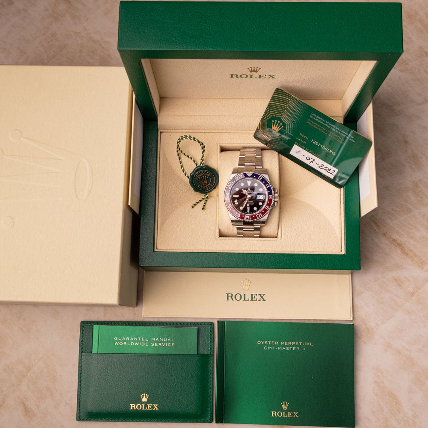 Rolex GMT-Master II 126710BLRO - (8/8)