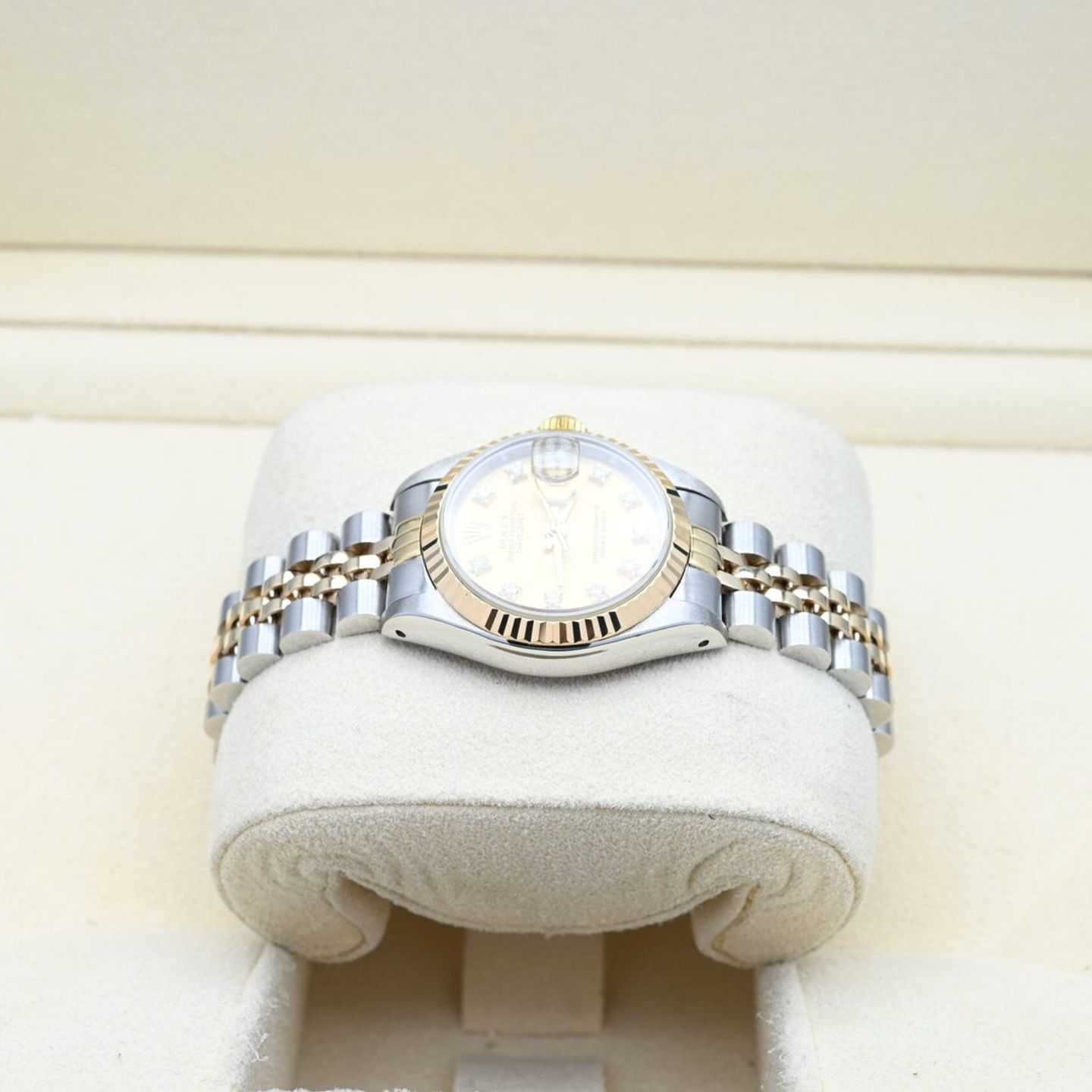 Rolex Lady-Datejust 69173 (1990) - 26mm Goud/Staal (3/7)