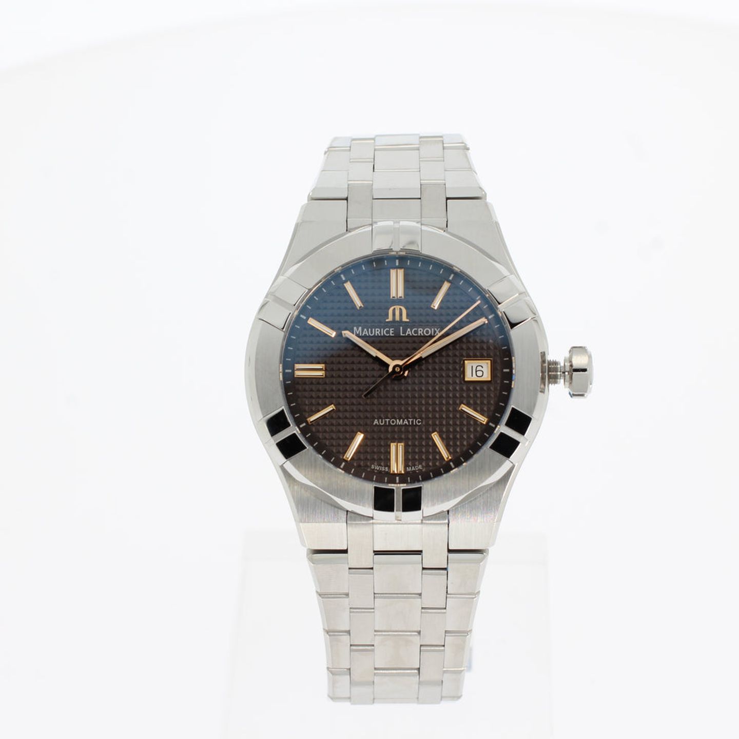 Maurice Lacroix Aikon AI6007-SS002-331-1 (2025) - Grey dial 39 mm Steel case (1/4)