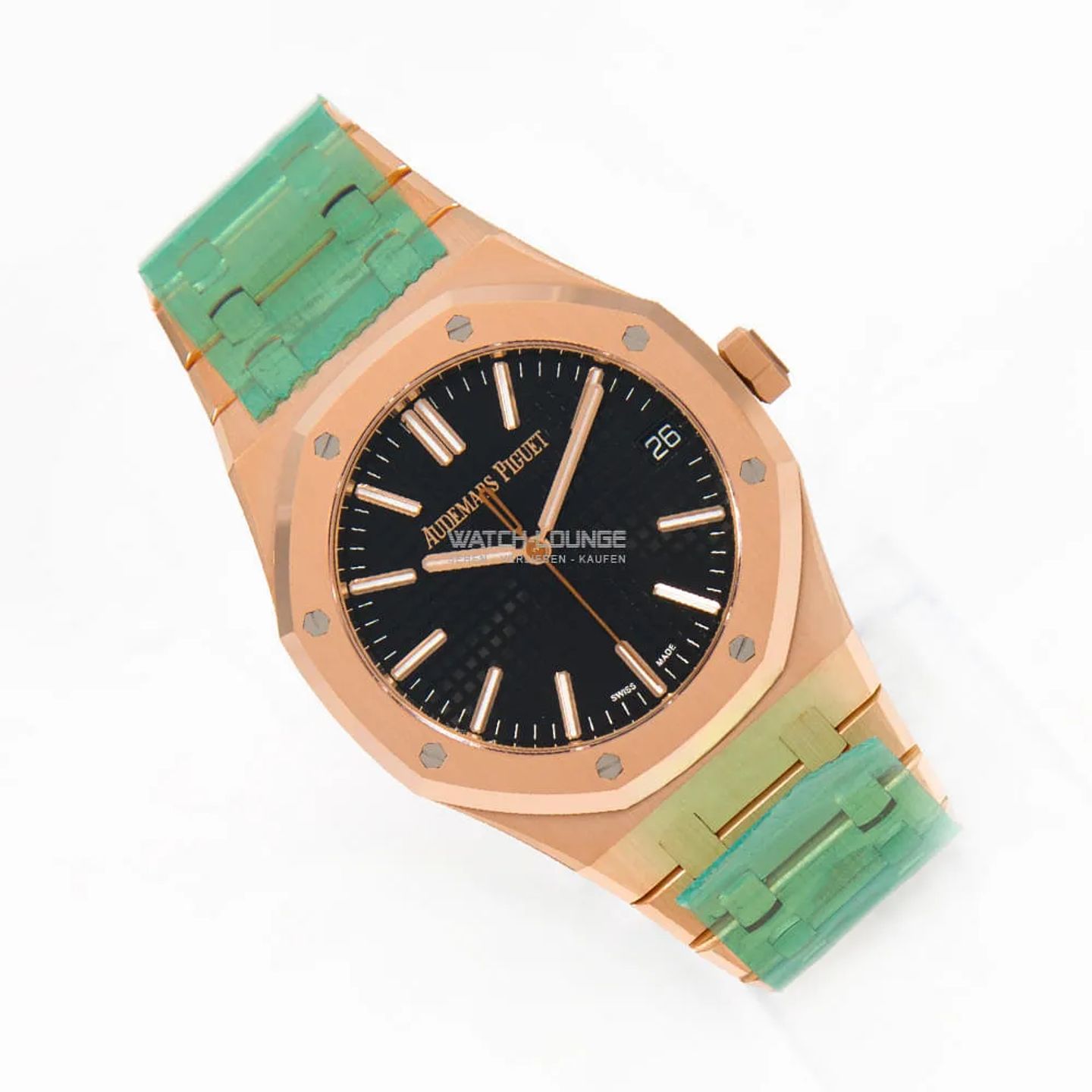 Audemars Piguet Jules Audemars 25919BC.OO.D002CR.02 (2022) - Zwart wijzerplaat 39mm Witgoud (2/8)