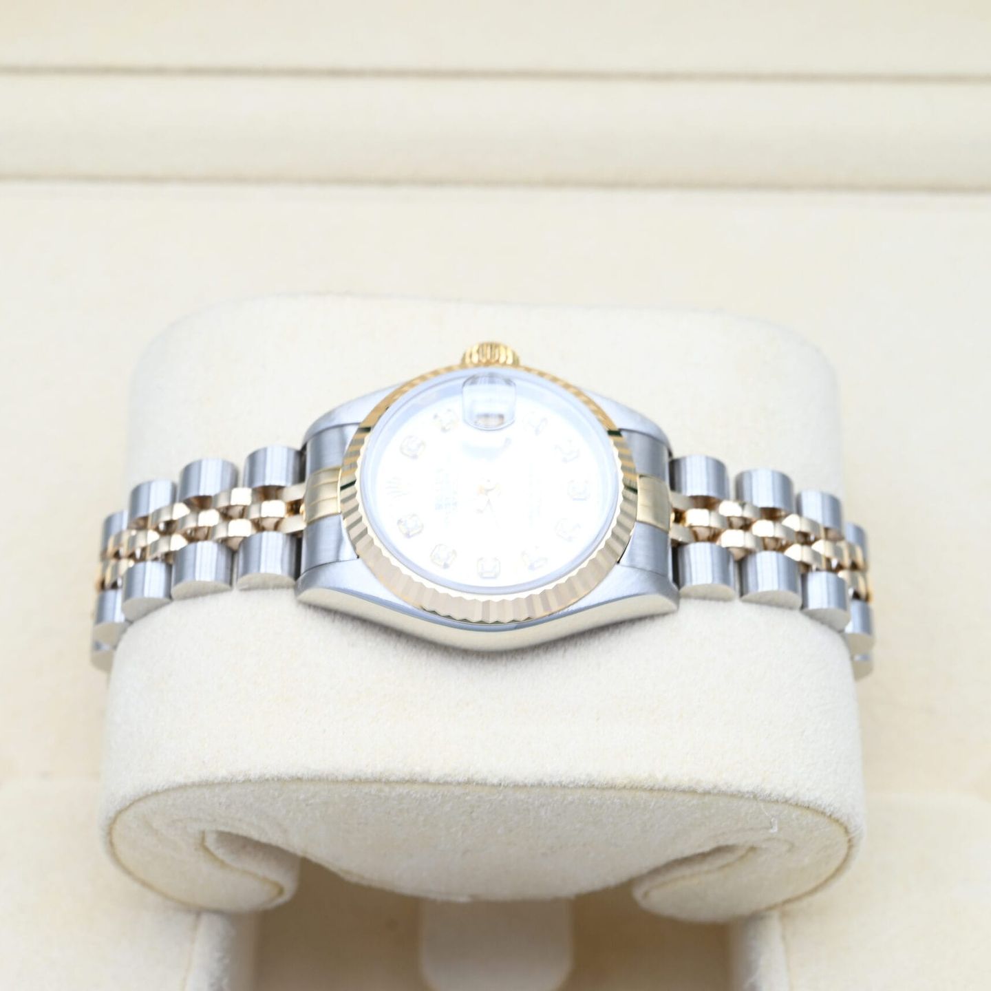 Rolex Lady-Datejust 79173 (2003) - Zilver wijzerplaat 26mm Goud/Staal (3/7)