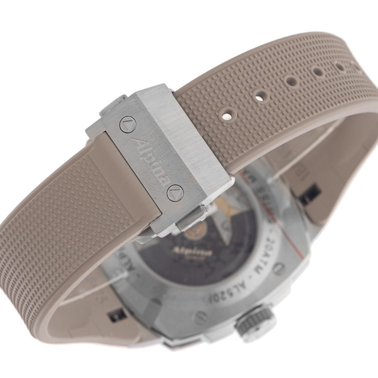 Alpina Alpiner AL-525BG3AE6 (Onbekend (willekeurig serienummer)) - Beige wijzerplaat Onbekend Staal (7/7)