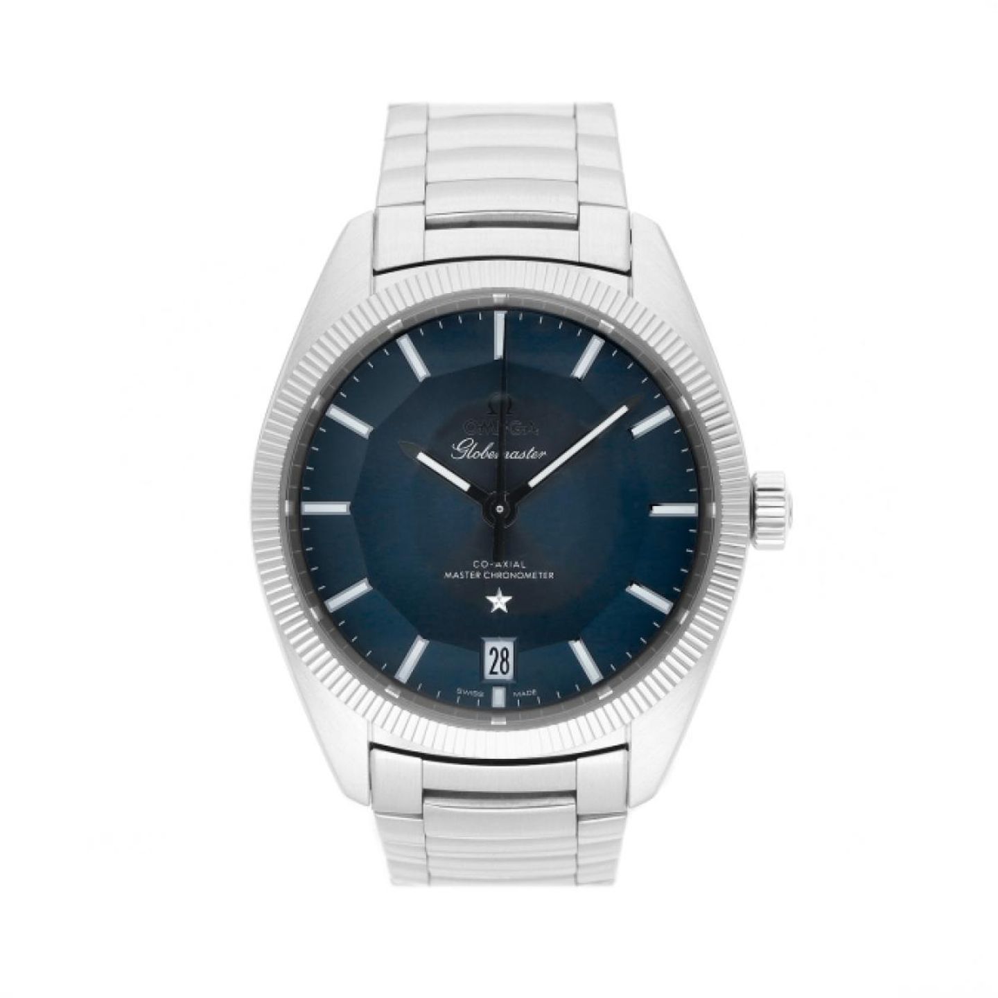 Omega Globemaster 130.30.39.21.02.001 (2018) - Silver dial 39 mm Steel case (1/5)