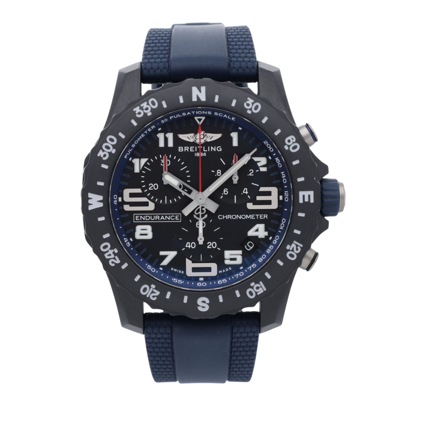 Breitling Endurance Pro X82310D51B1S2 (2025) - Zwart wijzerplaat 45mm Plastic (1/7)