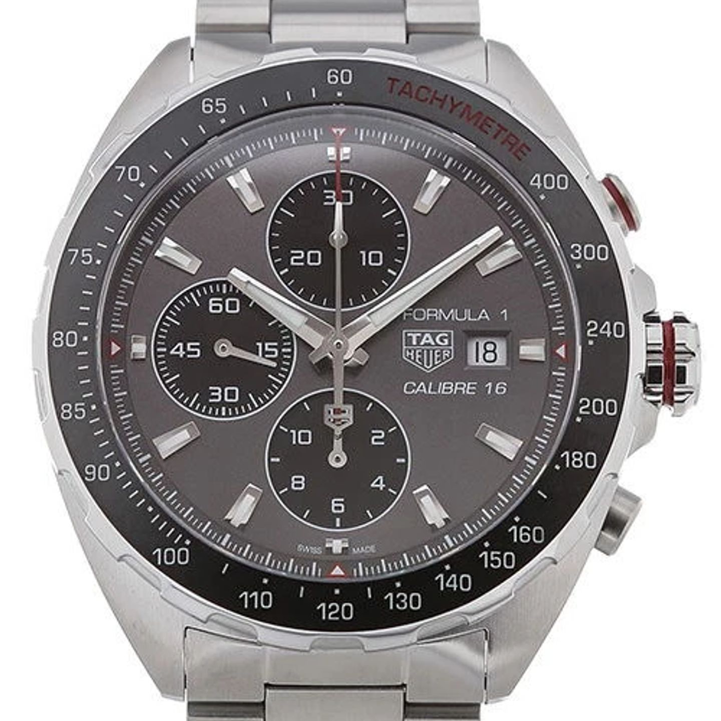 TAG Heuer Formula 1 Calibre 16 CAZ2012.BA0876 (2024) - Grey dial 44 mm Steel case (1/4)