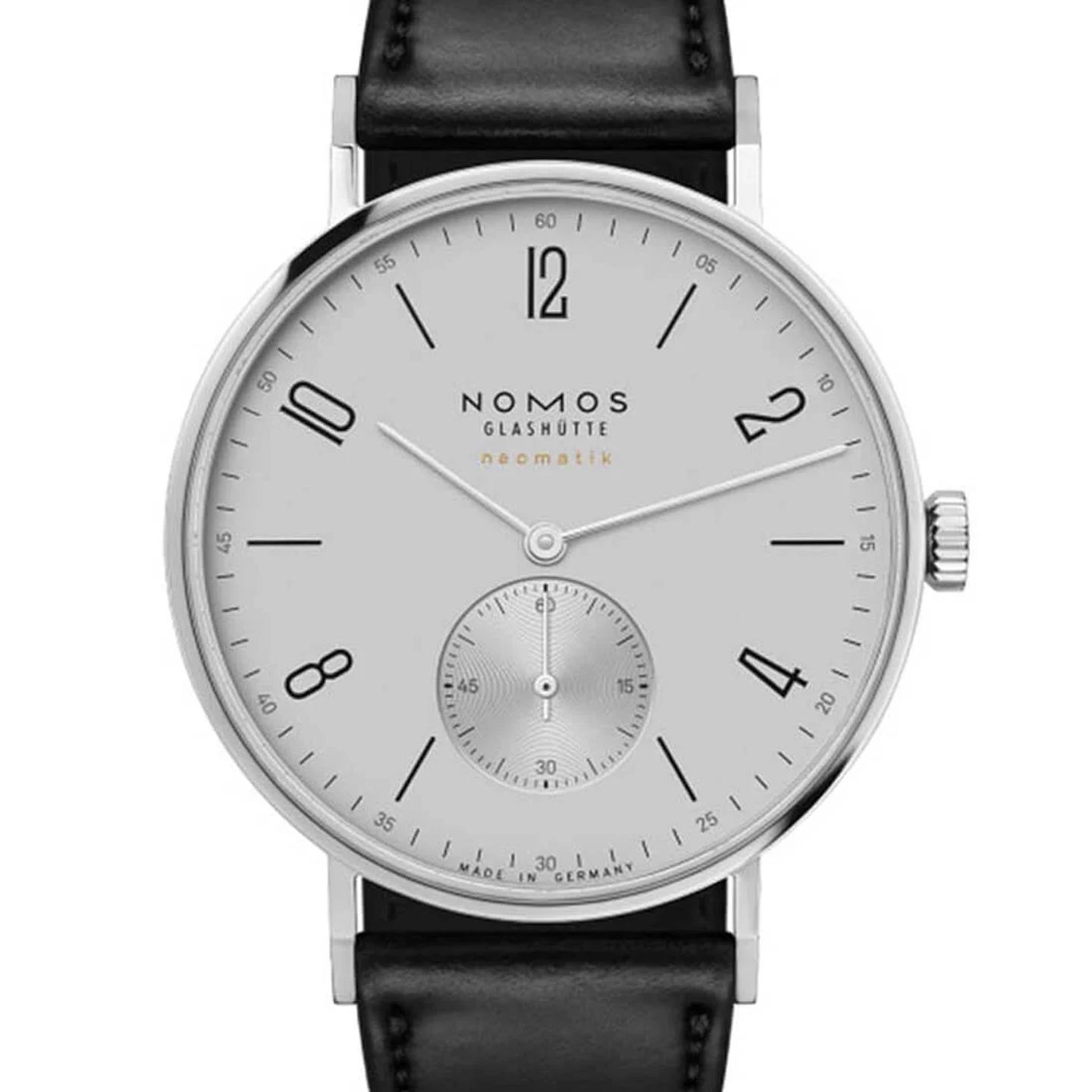 NOMOS Tangente Neomatik 143 (2024) - Grey dial 39 mm Steel case (1/2)