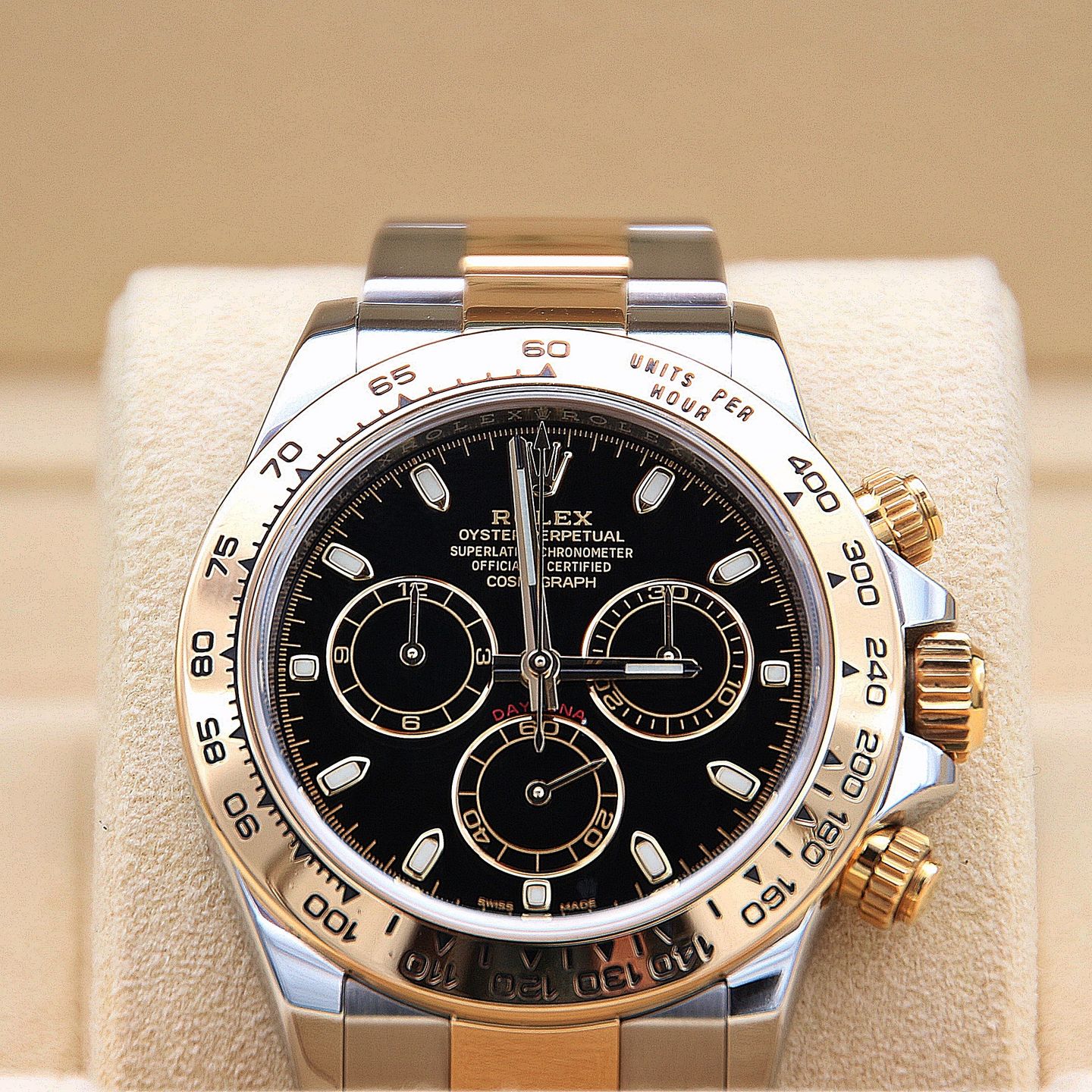 Rolex Daytona 116503 (Onbekend (willekeurig serienummer)) - 40mm Goud/Staal (1/8)