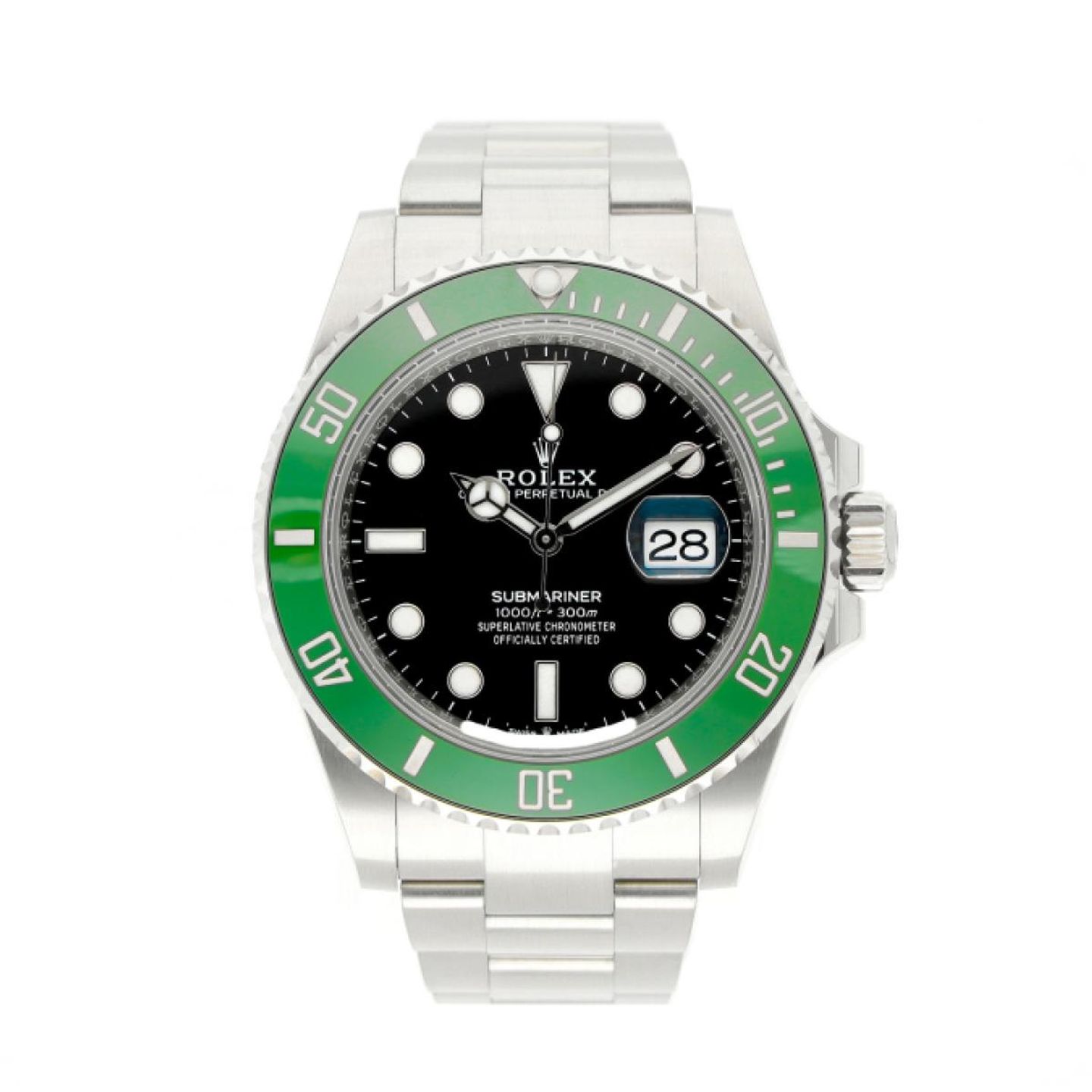 Rolex Submariner Date 126610LV (2024) - Zwart wijzerplaat 41mm Staal (1/5)