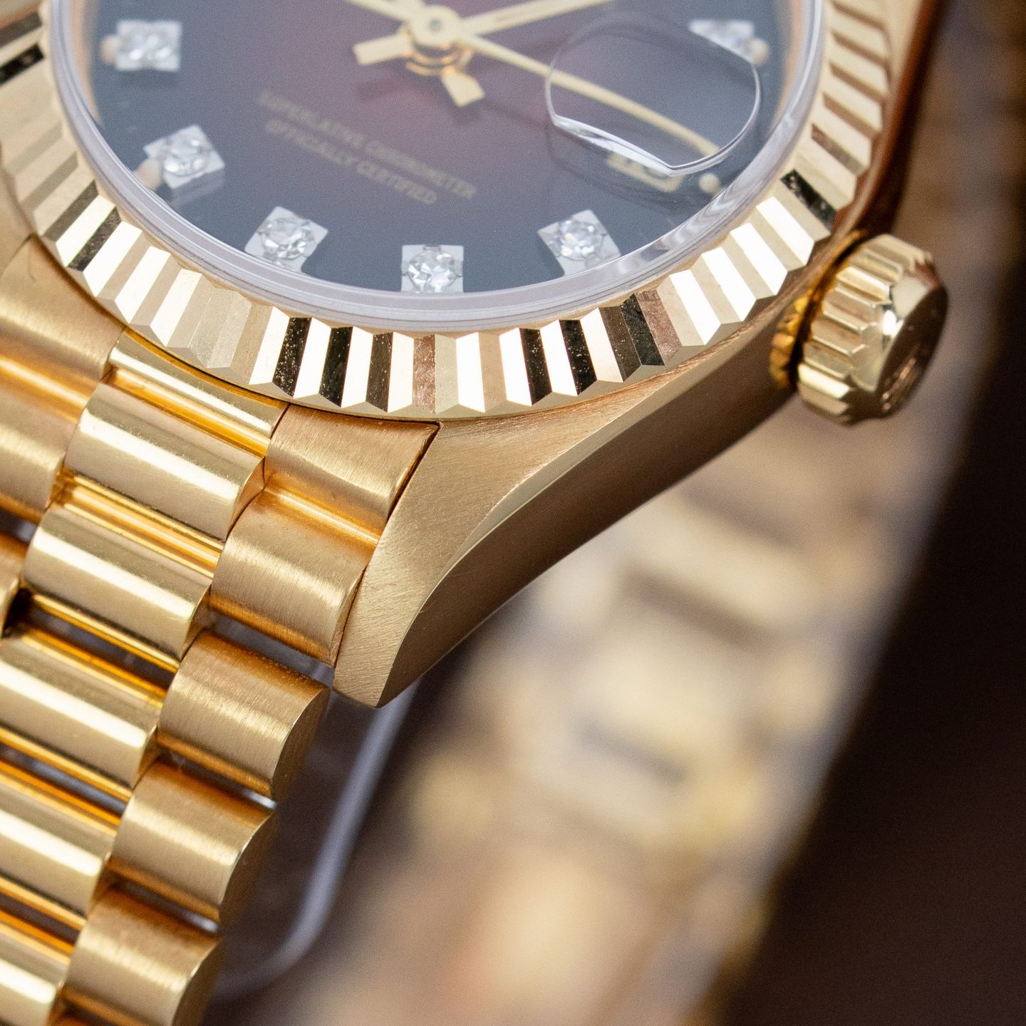 Rolex Lady-Datejust 69178 (1989) - 26 mm Yellow Gold case (4/5)