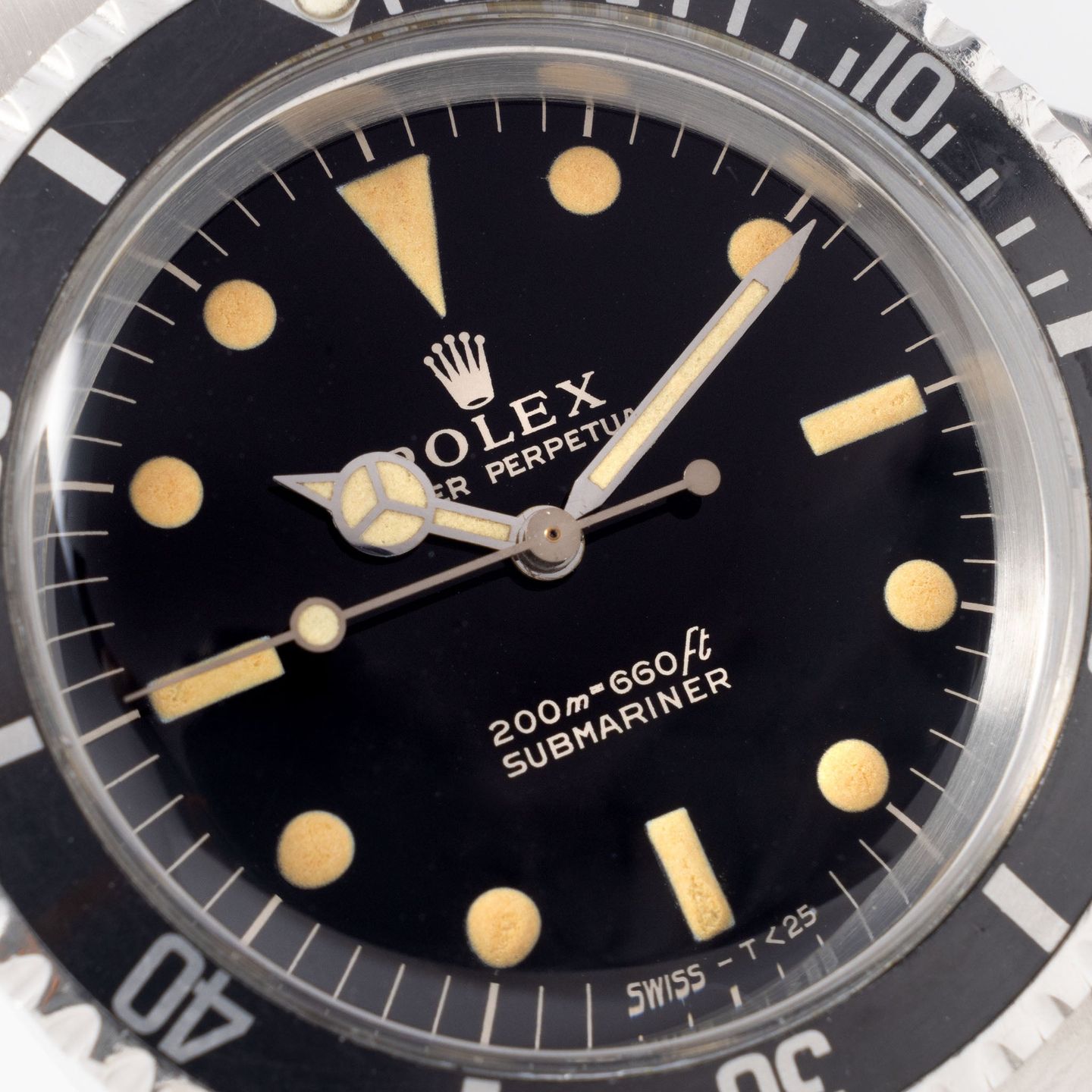 Rolex Submariner No Date 5513 (1965) - Black dial 40 mm Steel case (4/8)