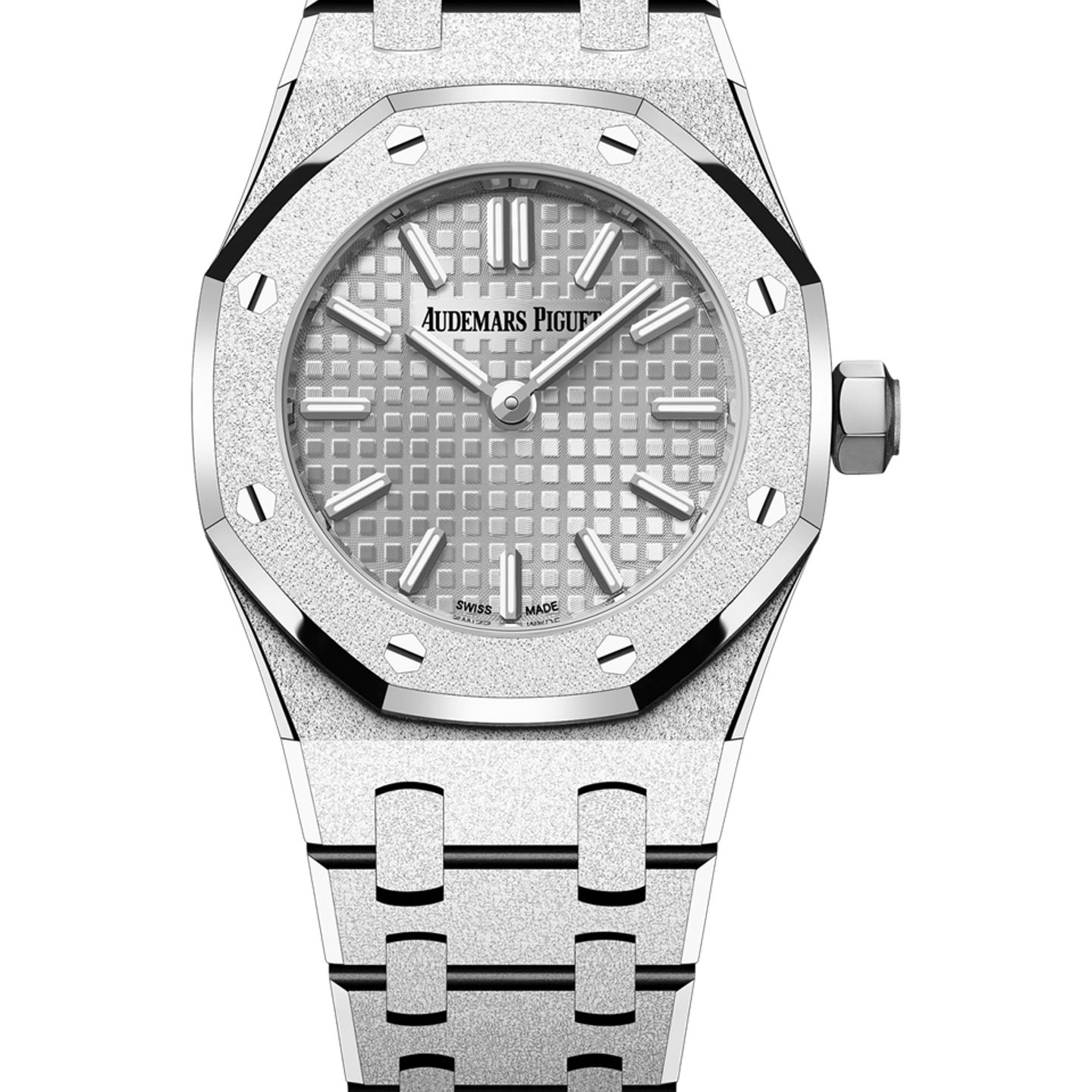 Audemars Piguet Royal Oak Mini 67630BC.GG.1312BC.01 (2025) - Silver dial 23 mm White Gold case (1/1)