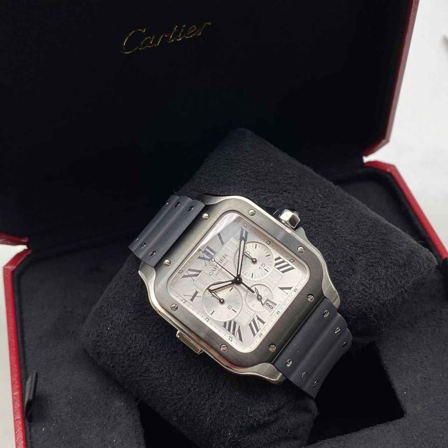 Cartier Santos WSSA0017 (2025) - 43mm Staal (7/10)