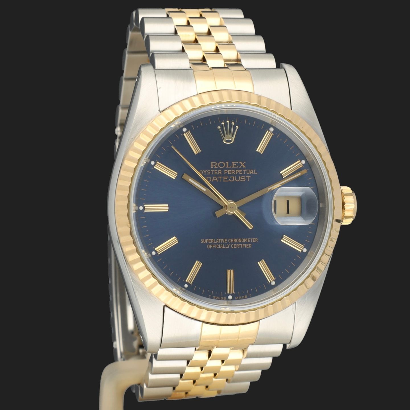 Rolex Datejust 36 16233 (1993) - 36mm Goud/Staal (4/8)