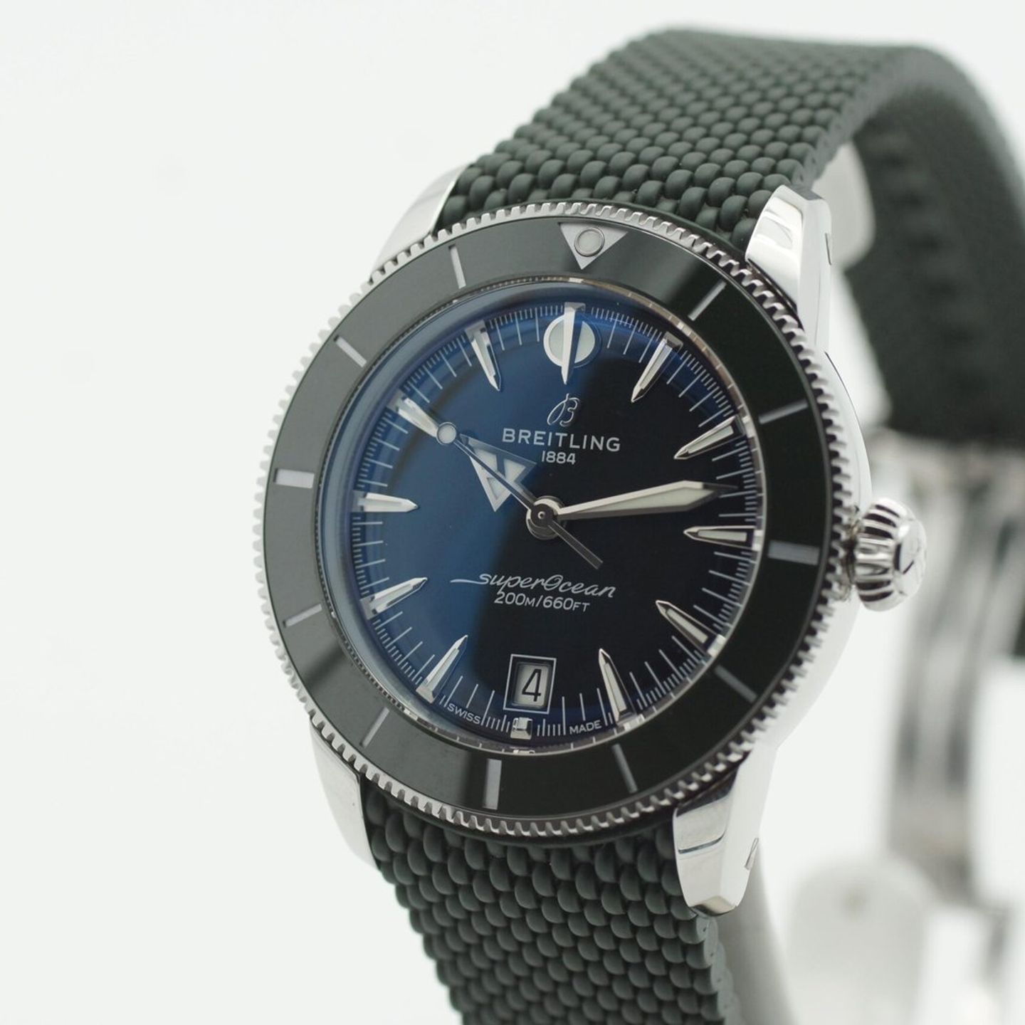 Breitling Superocean Heritage 42 AB3111361L1S1 (2026) - Groen wijzerplaat 42mm Staal (3/8)