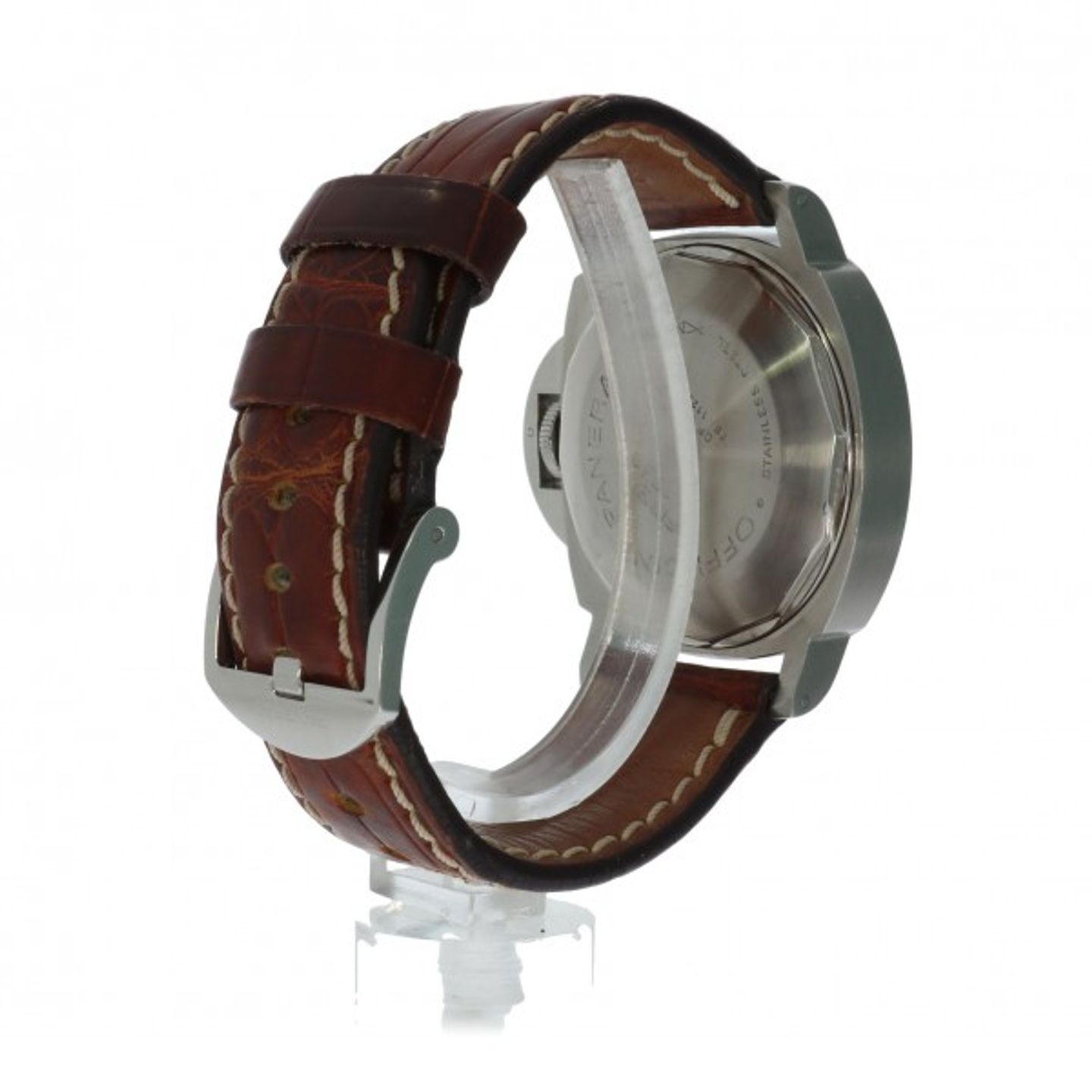 Panerai Luminor Marina Automatic PAM00164 (2004) - Zwart wijzerplaat 44mm Staal (5/5)