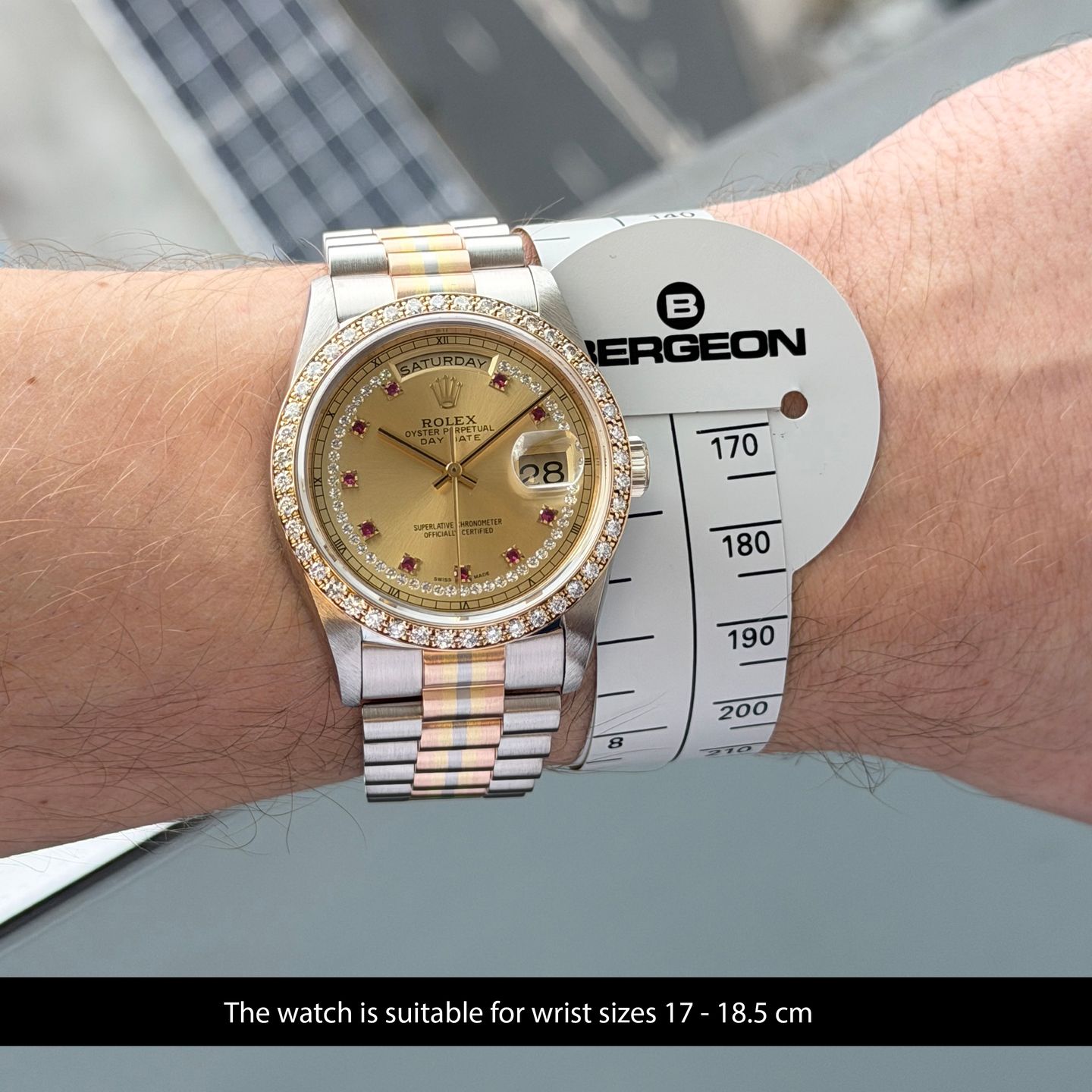 Rolex Day-Date 36 18349 (1989) - 36mm Witgoud (4/16)