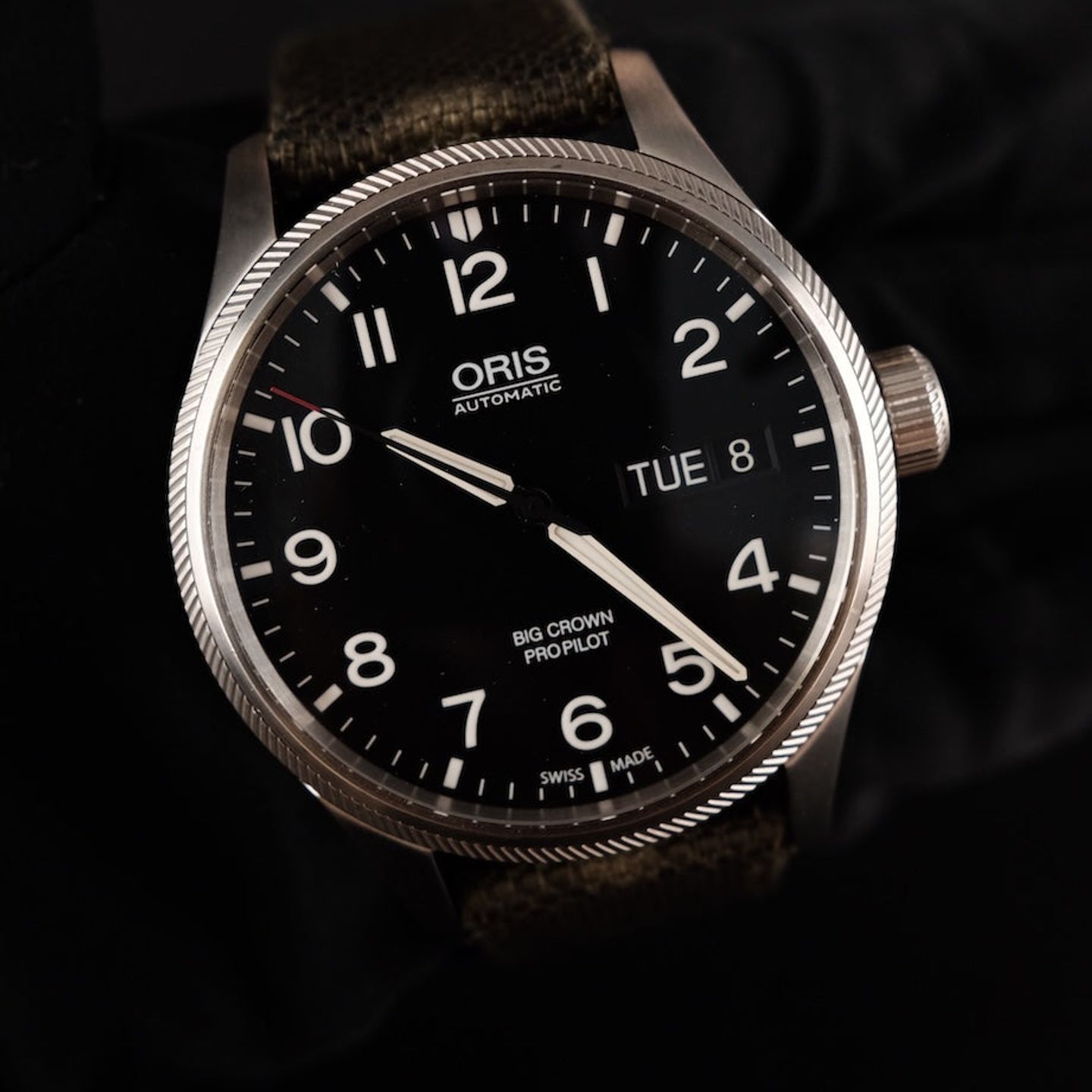 Oris ProPilot X 7698 (Unknown (random serial)) - Black dial 45 mm Steel case (1/8)