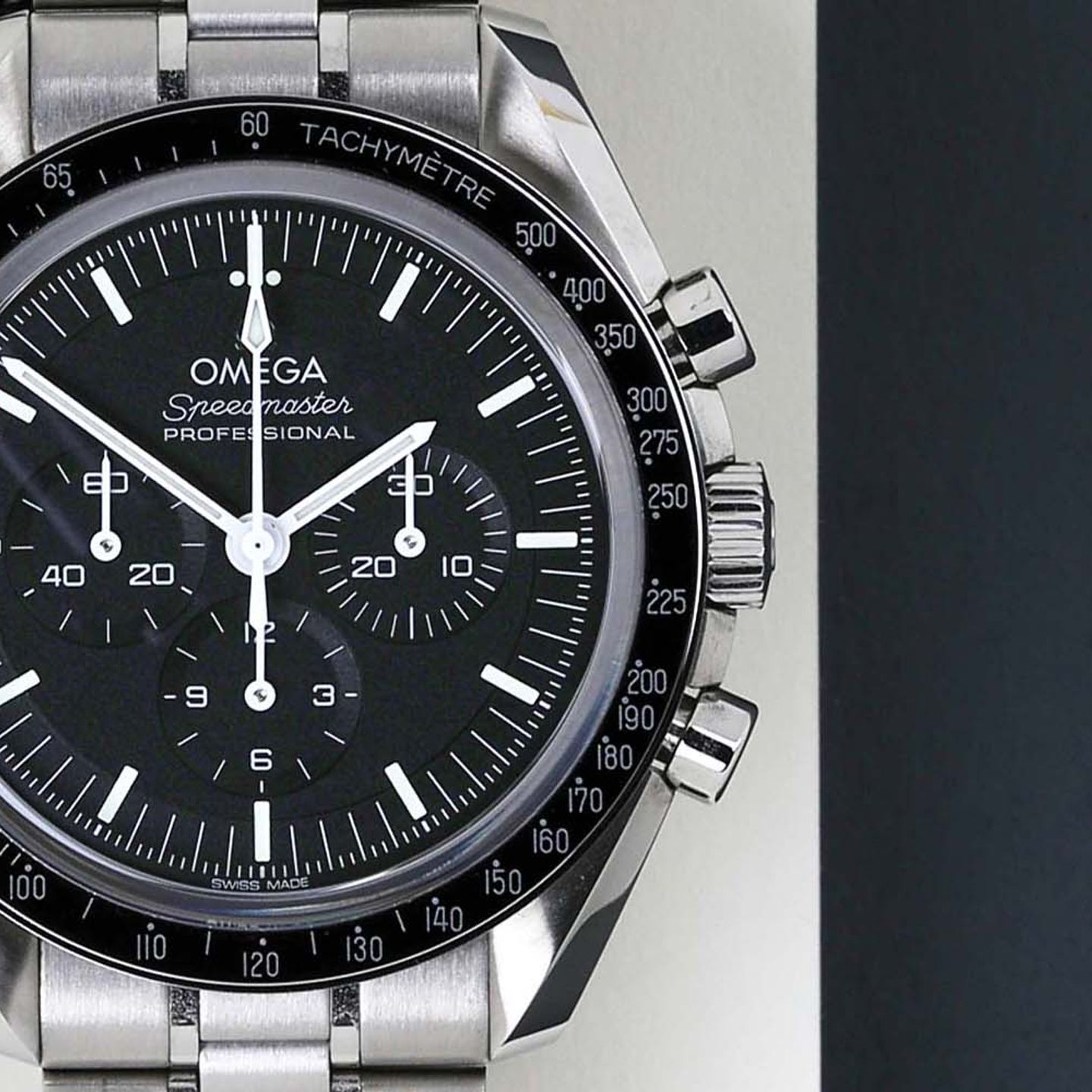 Omega Speedmaster Professional Moonwatch 310.30.42.50.01.002 (2024) - Black dial 42 mm Steel case (5/8)