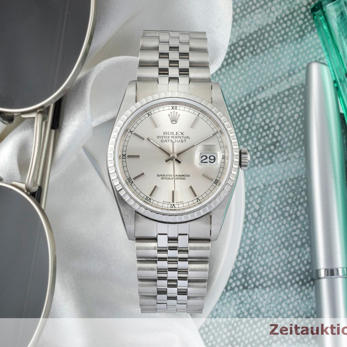 Rolex Datejust 36 16220 (1992) - 36mm Staal (2/8)