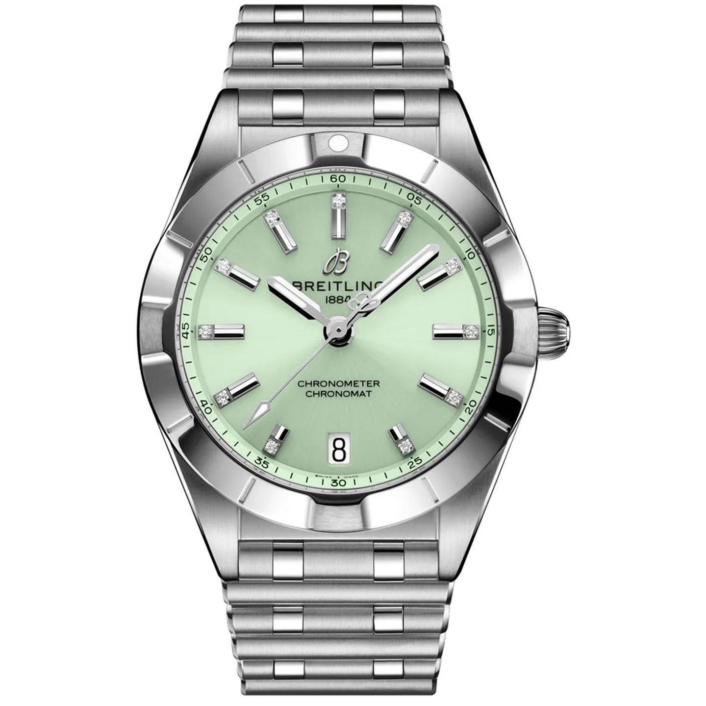 Breitling Chronomat A77310101L1A1 (2026) - Groen wijzerplaat 32mm Staal (1/1)