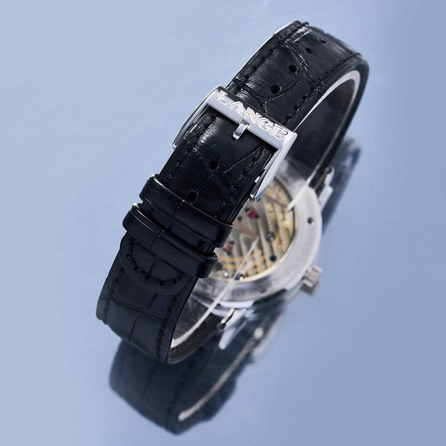 A. Lange & Söhne 1815 206.025 (Unknown (random serial)) - Silver dial 36 mm Platinum case (6/7)