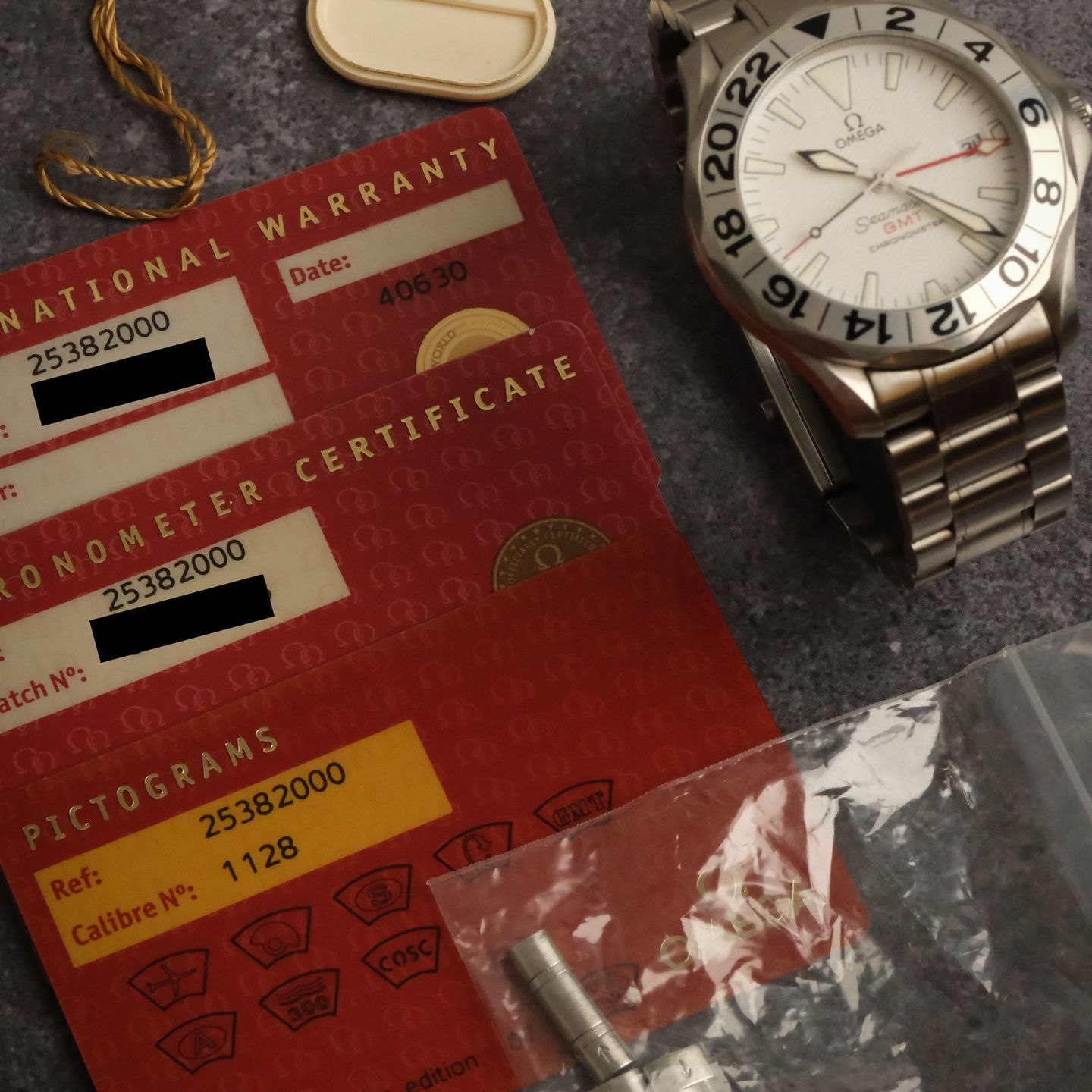 Omega Seamaster 2538.2 (Onbekend (willekeurig serienummer)) - Wit wijzerplaat 41mm Staal (2/8)