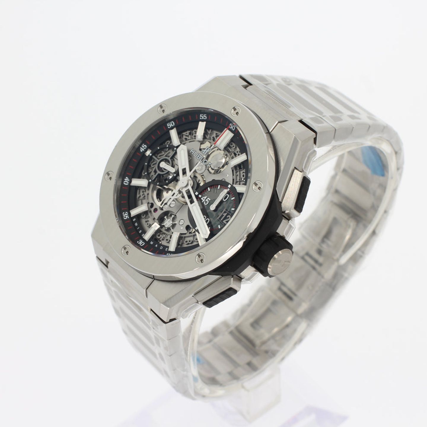 Hublot Big Bang 451.NX.1170.NX (2024) - Transparent dial 42 mm Titanium case (2/5)