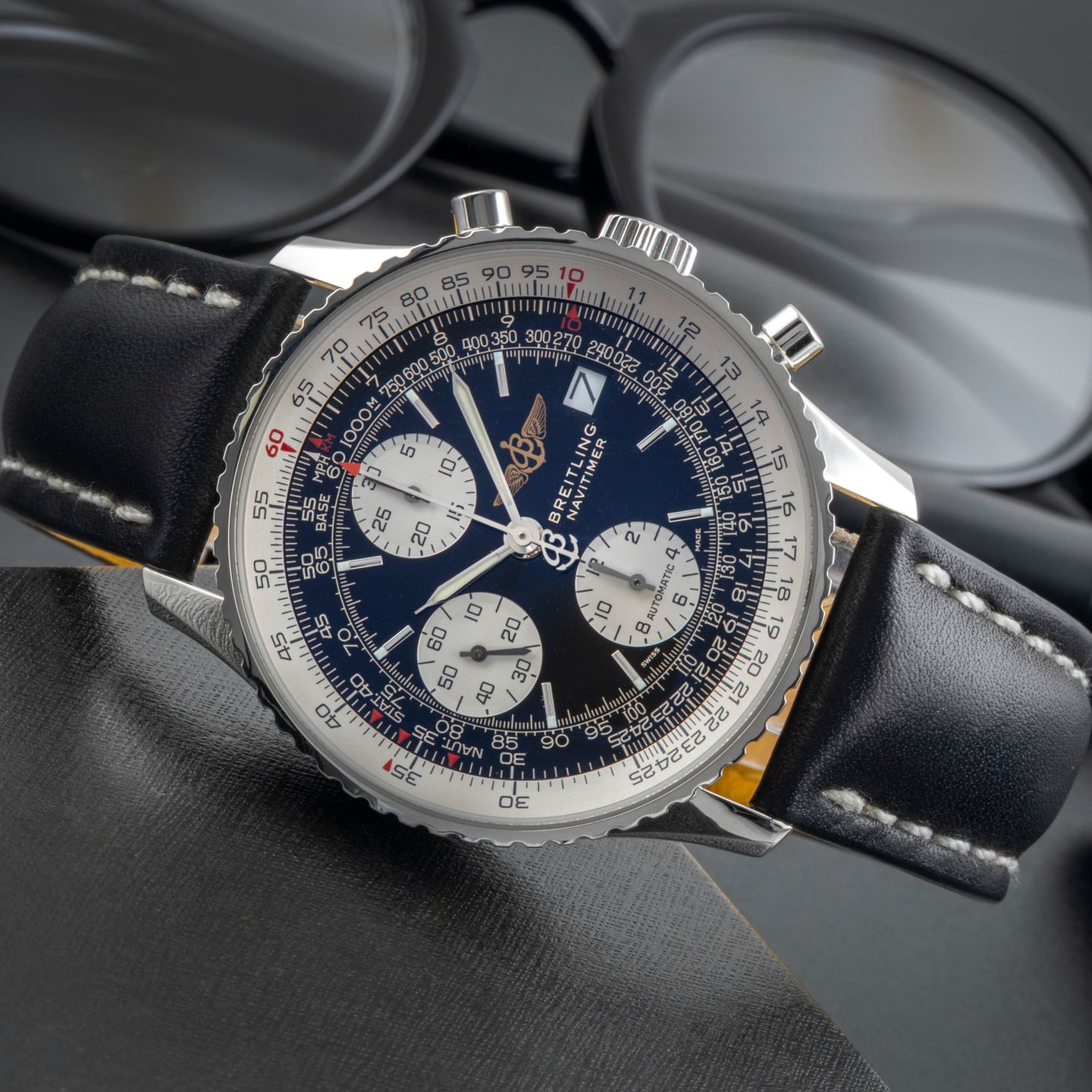 Breitling Old Navitimer A13322 (2002) - 41mm Staal (2/8)