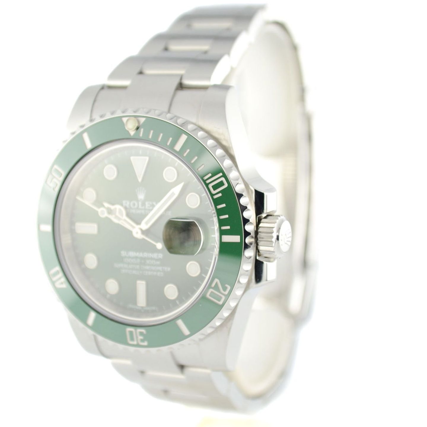 Rolex Submariner Date 116610LV (2020) - Green dial 40 mm Steel case (2/7)