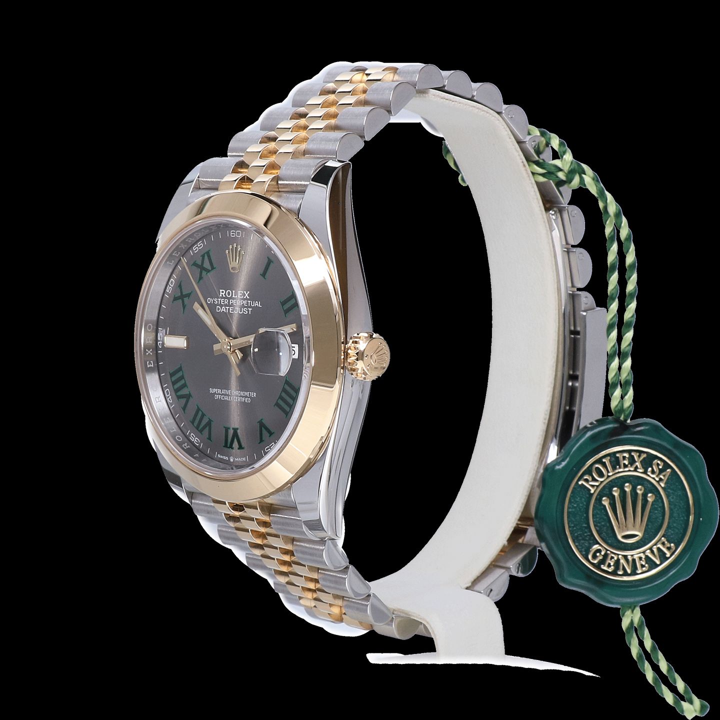 Rolex Datejust 41 126303 (2023) - Grey dial 41 mm Gold/Steel case (3/6)