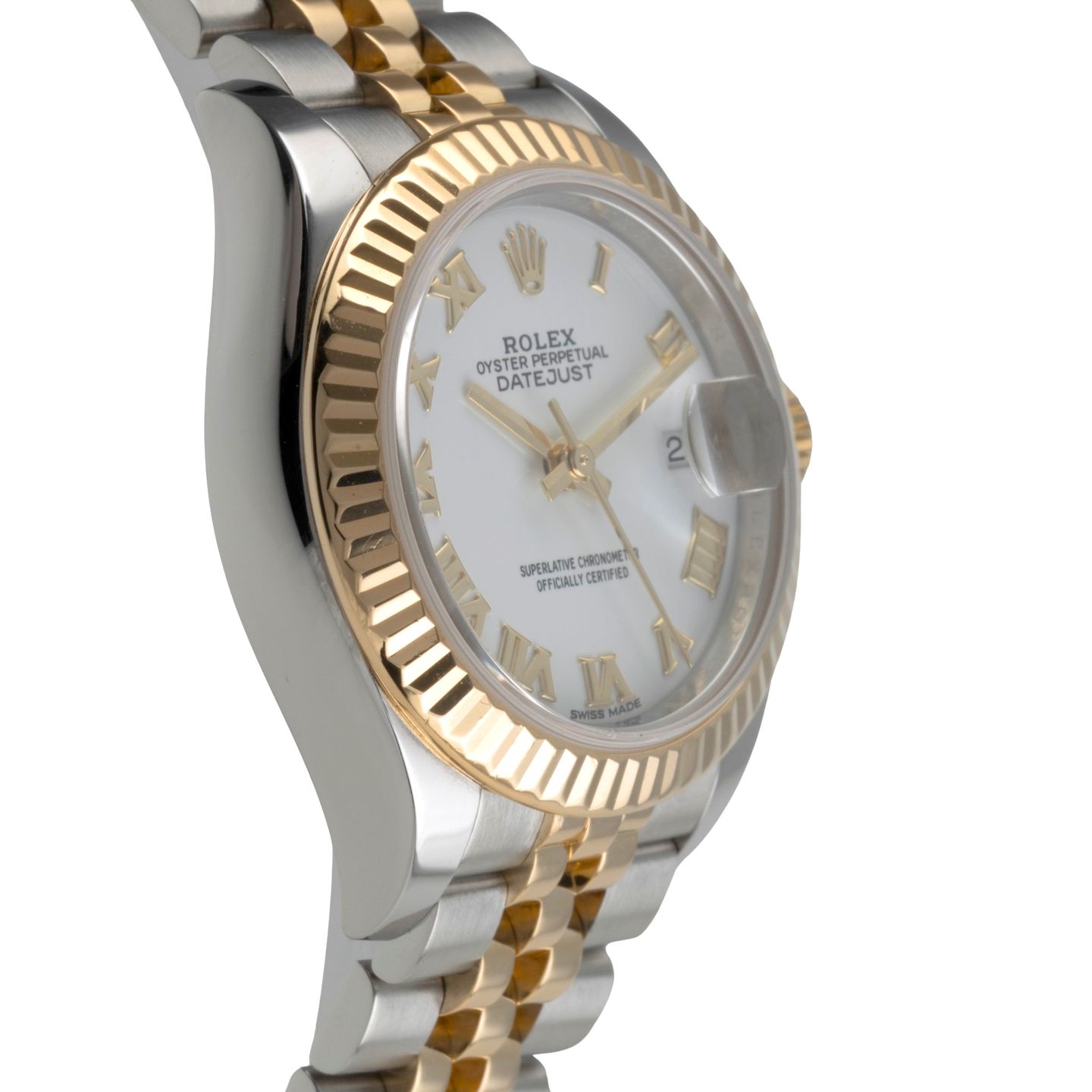 Rolex Lady-Datejust 279173 (2018) - 28mm Goud/Staal (7/8)