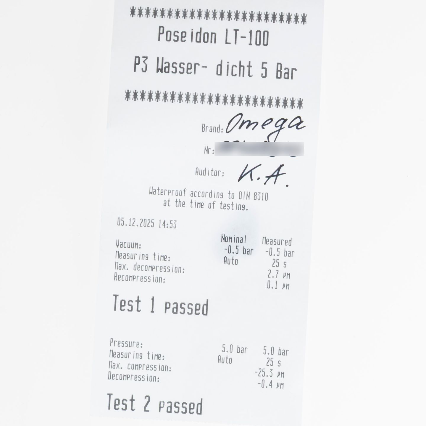 Omega Speedmaster 310.30.40.50.06.001 (Unknown (random serial)) - Black dial 40 mm Steel case (5/8)