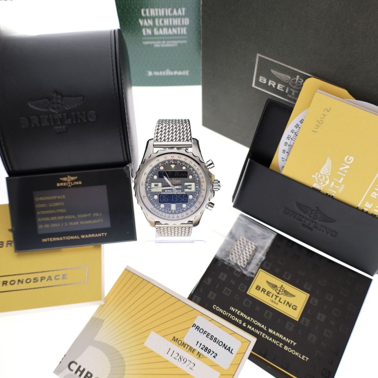 Breitling Chronospace A78365 (2014) - 48mm Staal (4/8)